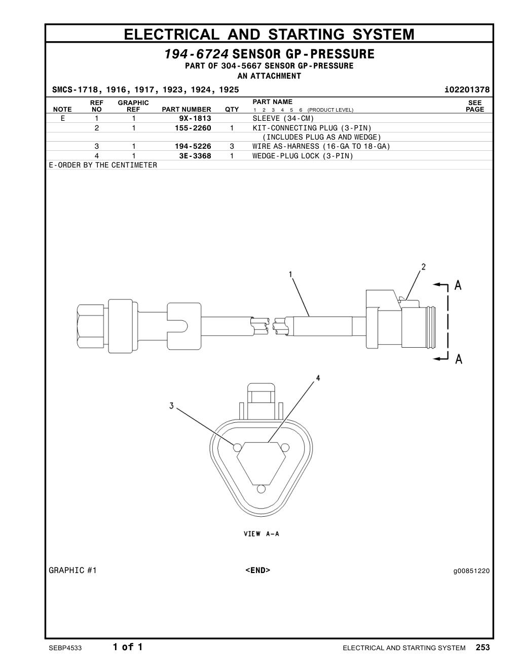 194-5226 - WIRE AS (16-GA)