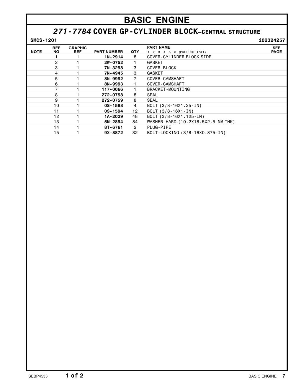 117-0066 BRACKET-MOUNTING CAT parts manual diagram