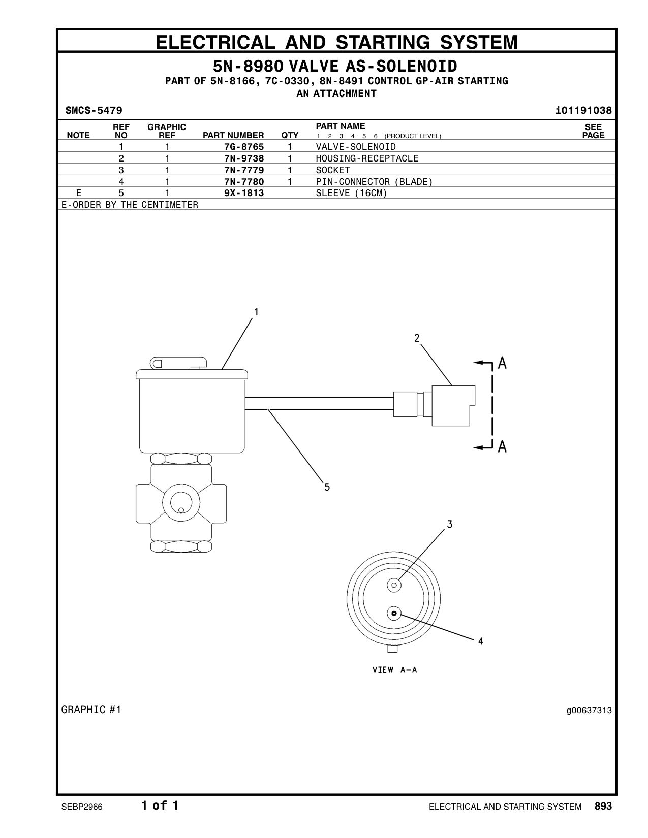 7G-8765 - VALVE-SOLENOID