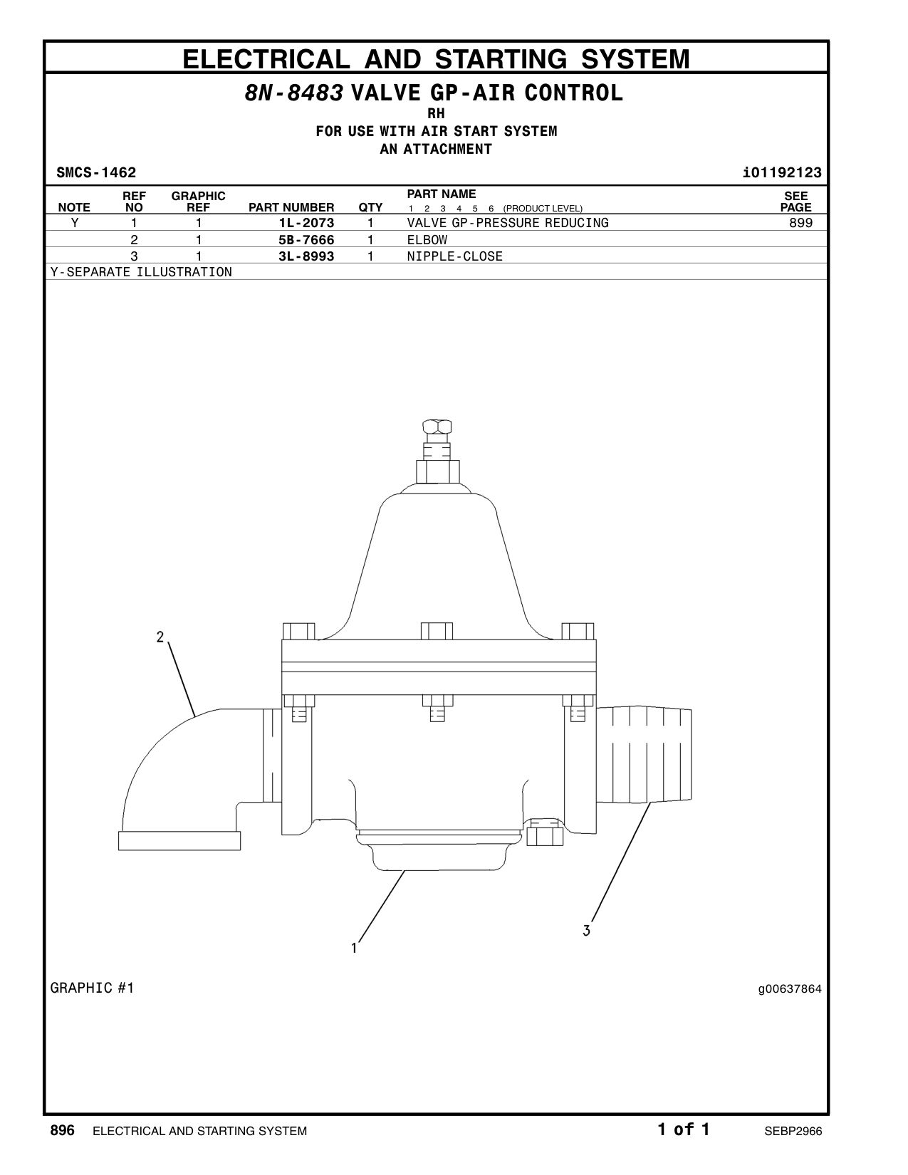 1L-2073 - VALVE GP-PRESSURE REDUCING