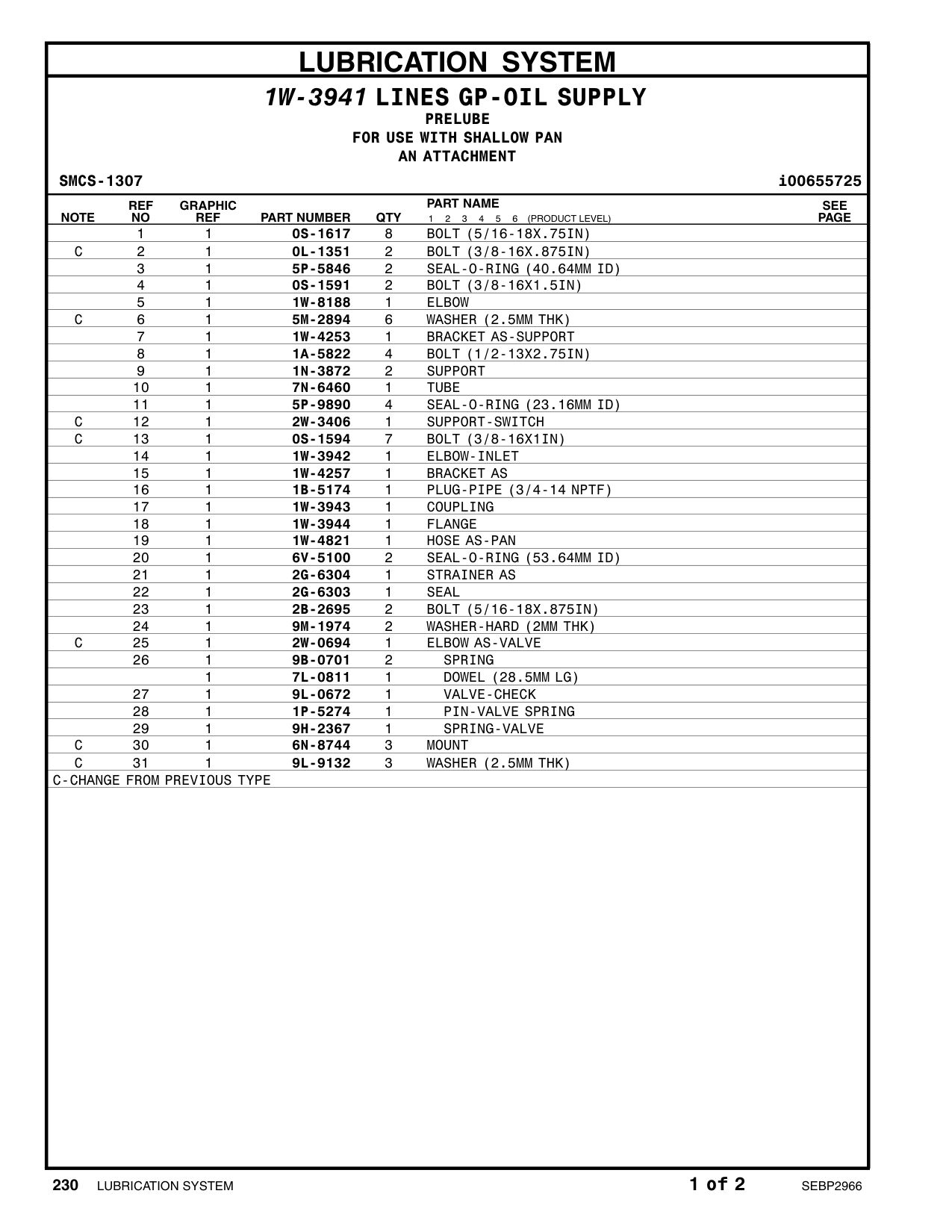 1W-4821 HOSE AS CAT parts manual diagram