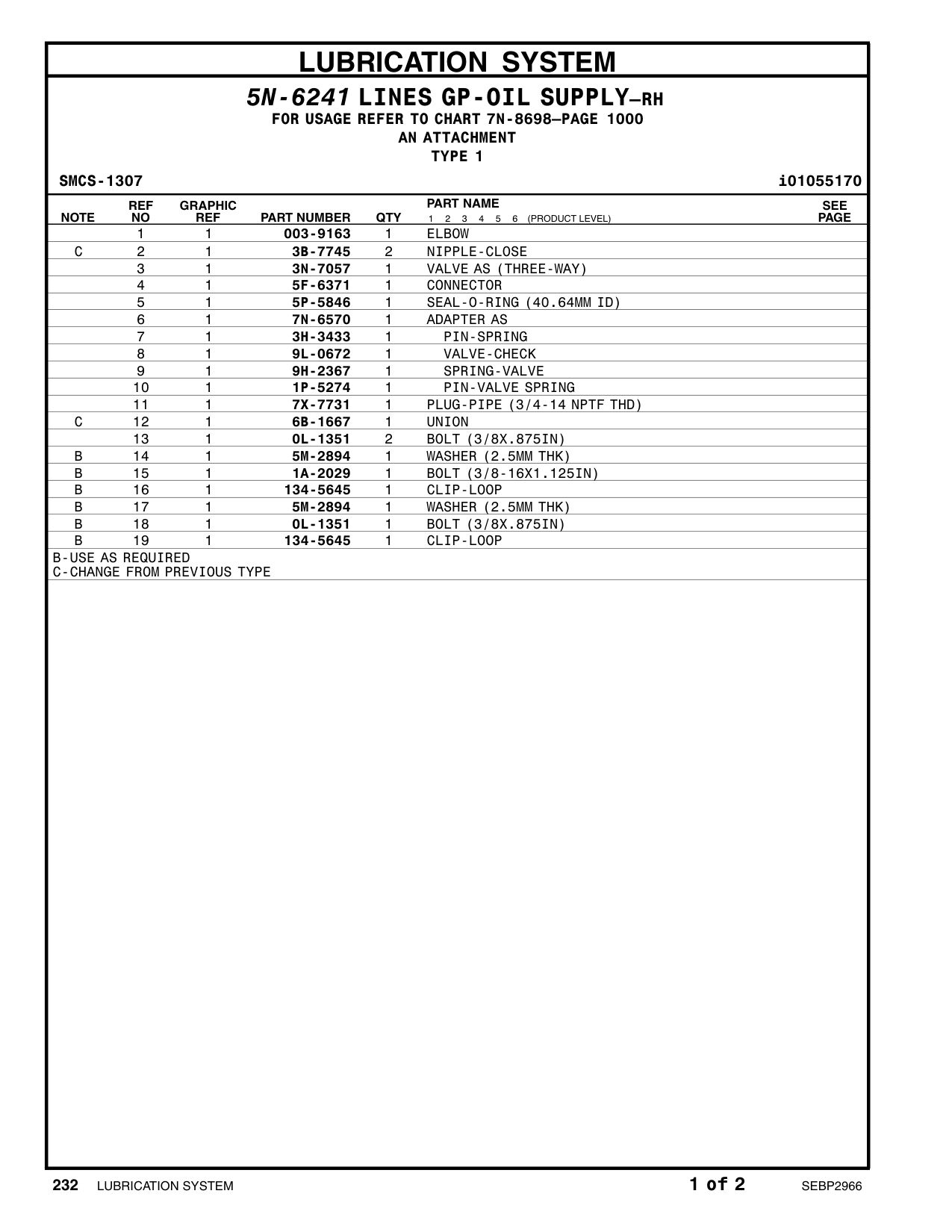 5F-6371 CONNECTOR CAT parts manual diagram