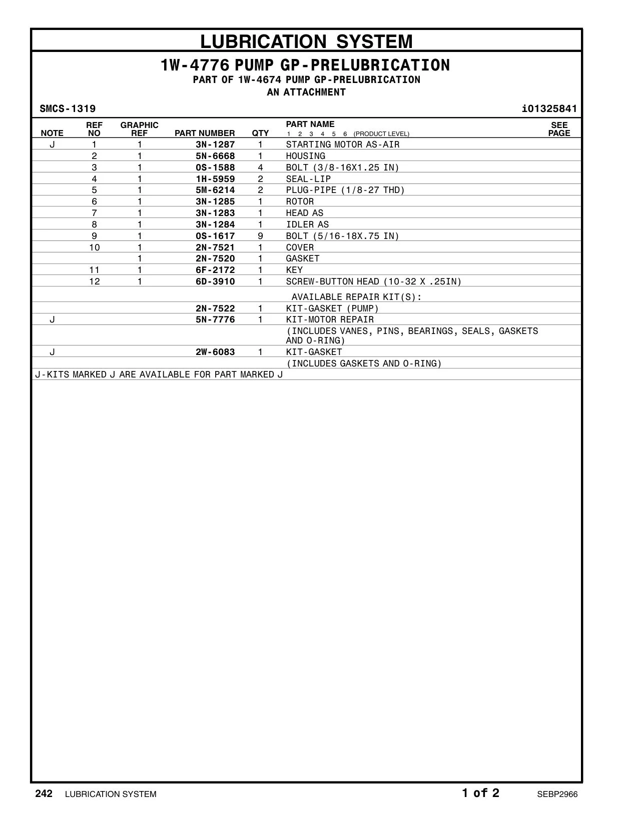 3N-1284 IDLER AS CAT parts diagram