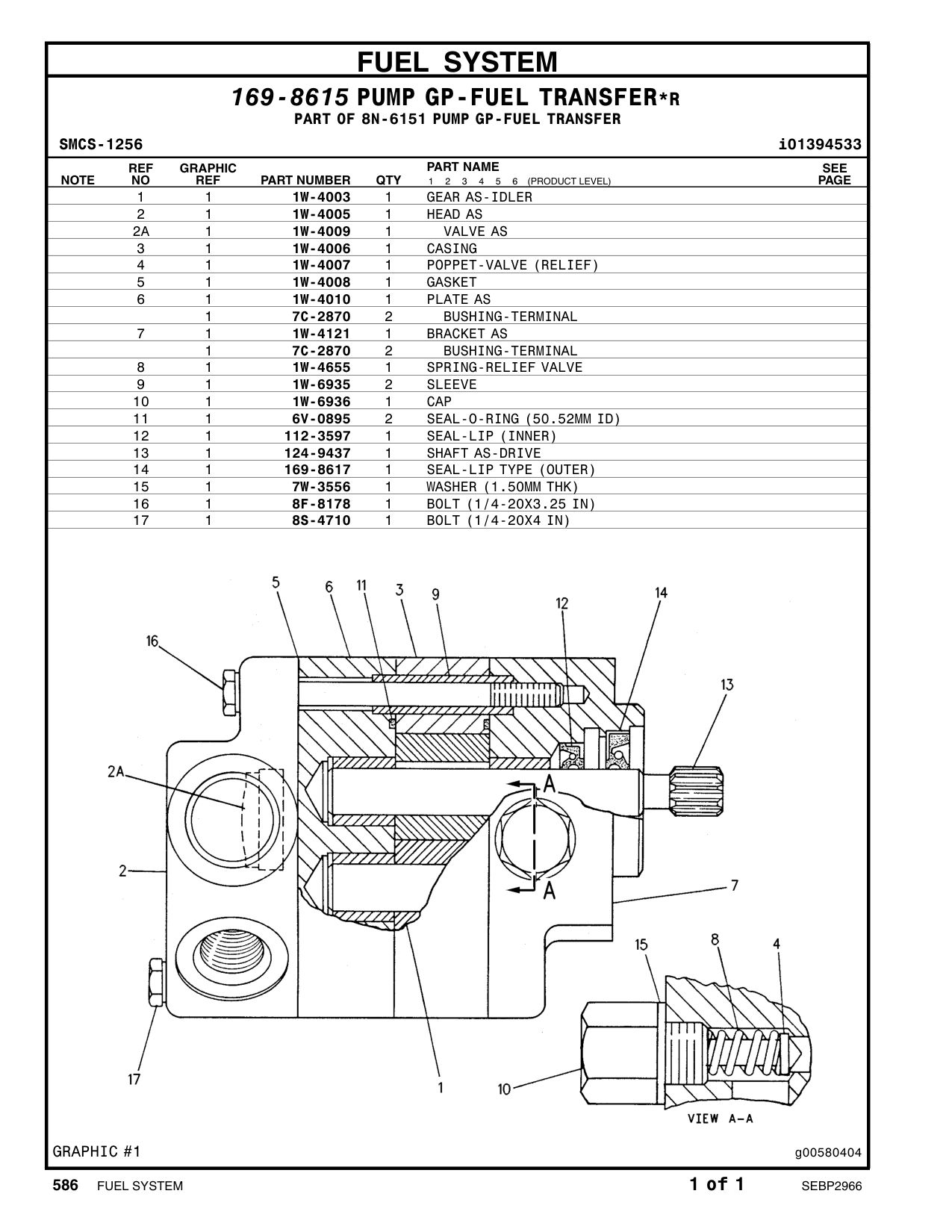 1W-4010 PLATE AS CAT parts manual diagram