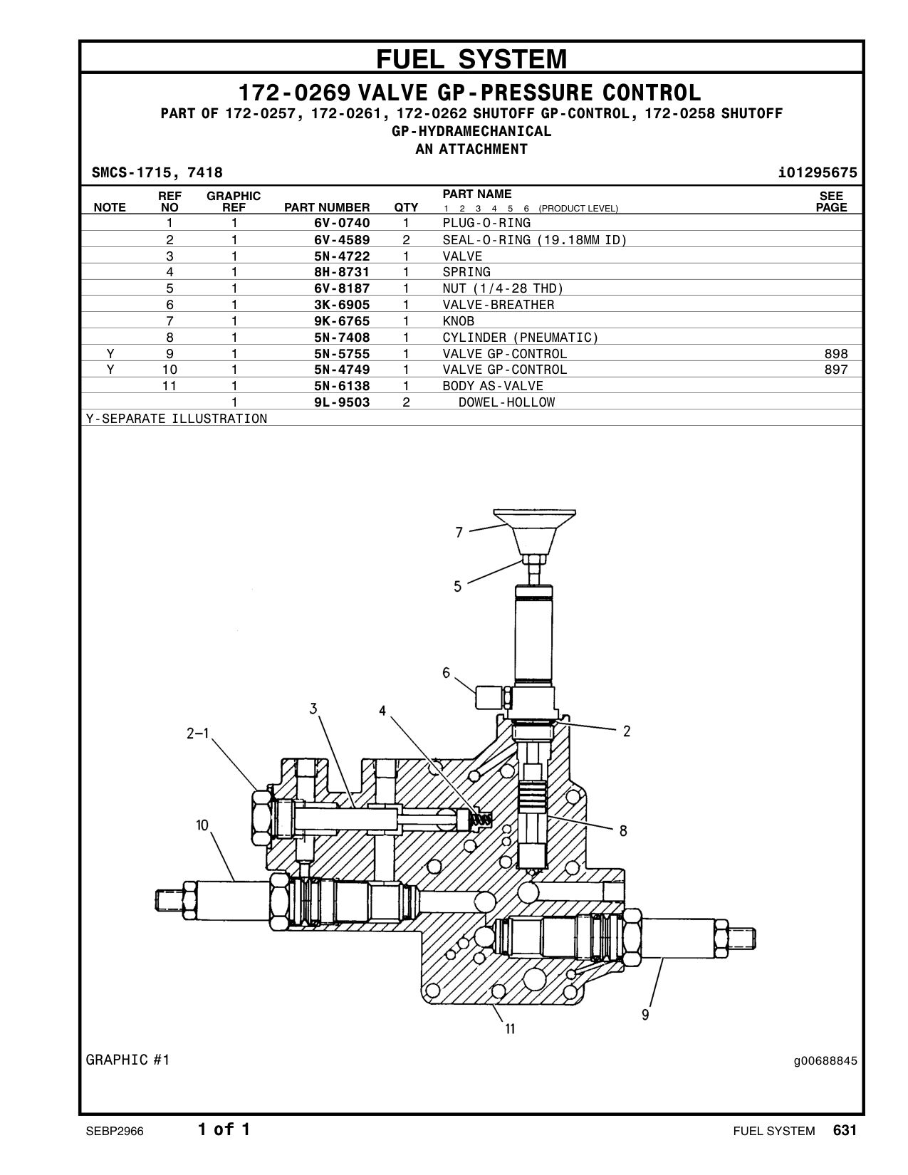 3K-6905 - VALVE-BREATHER
