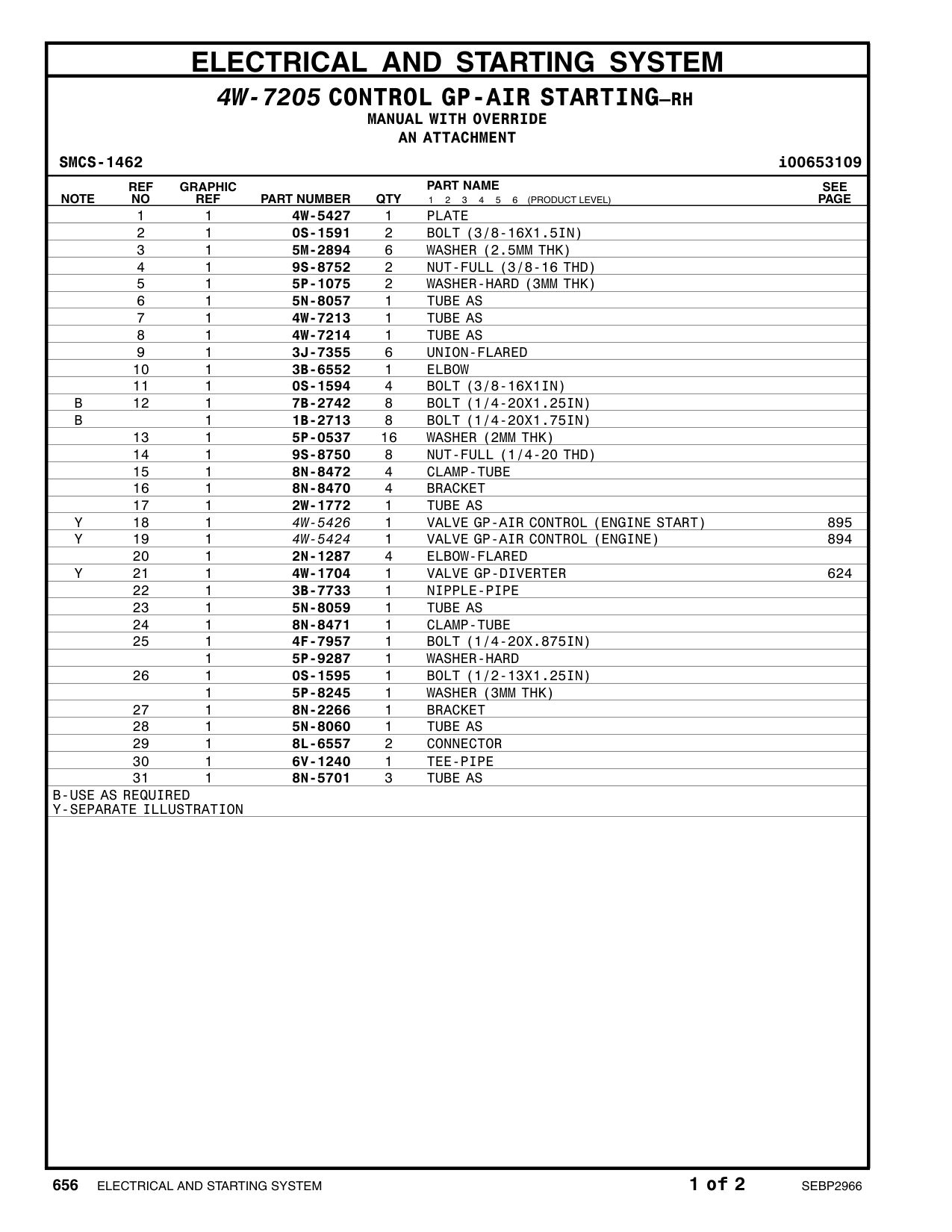 6V-1240 TEE-PIPE CAT parts manual diagram