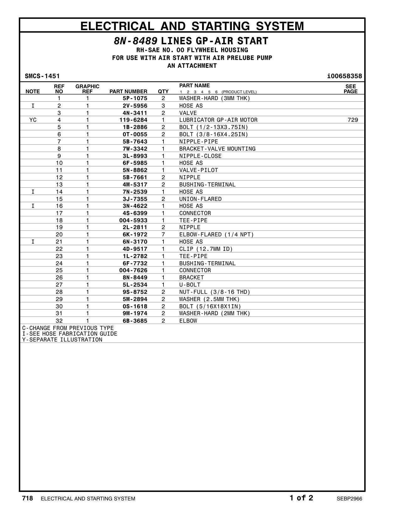 1L-2782 TEE-PIPE CAT parts manual diagram