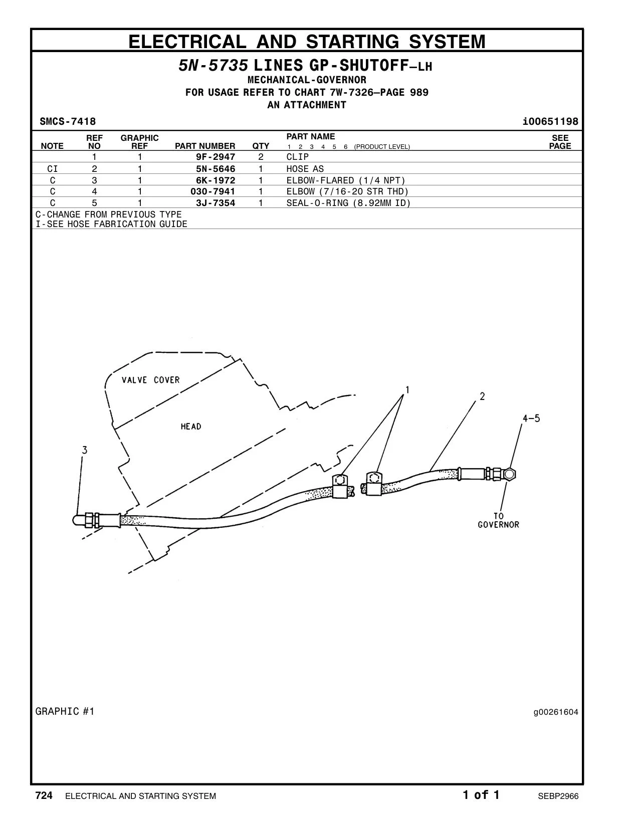 5N-5646 - HOSE AS