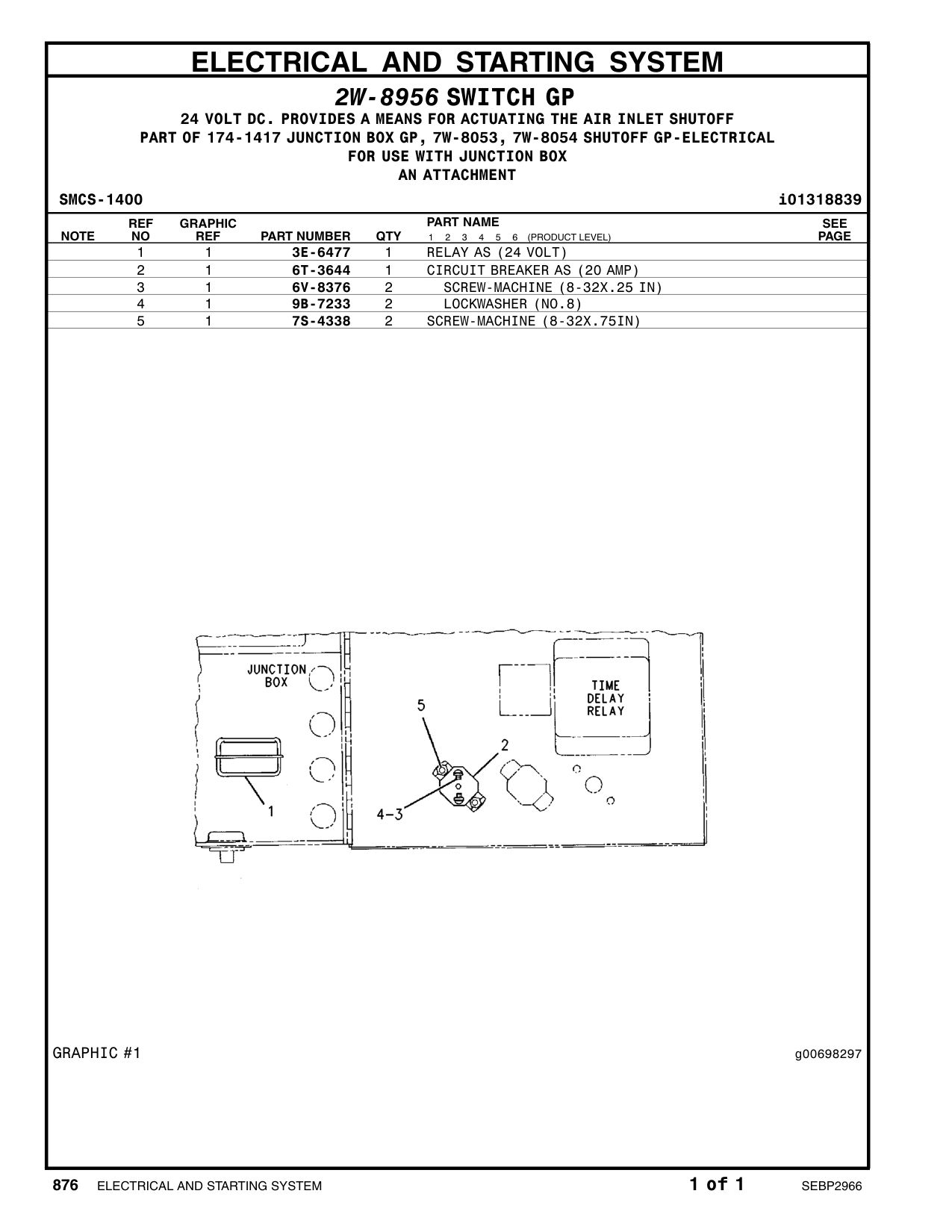 7S-4338 - SCREW-MACHINE (8-32X0.75-IN)