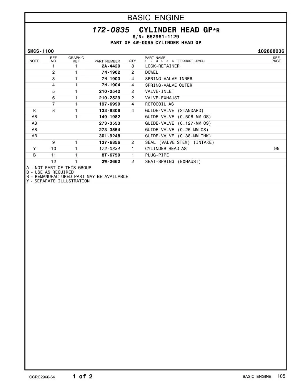 210-2542 - VALVE-INLET