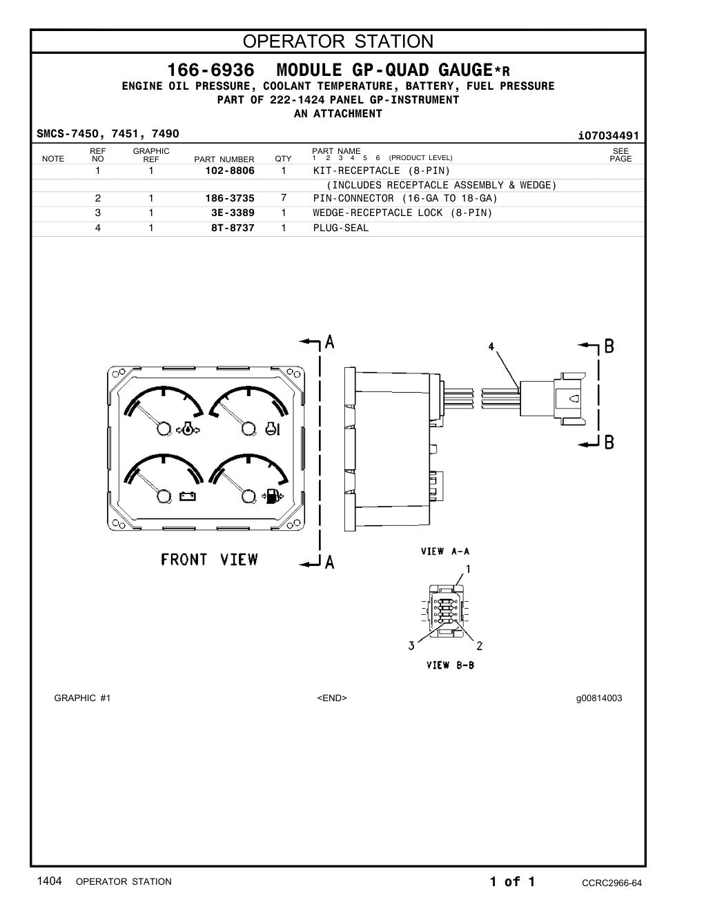 8T-8737 - PLUG-SEAL