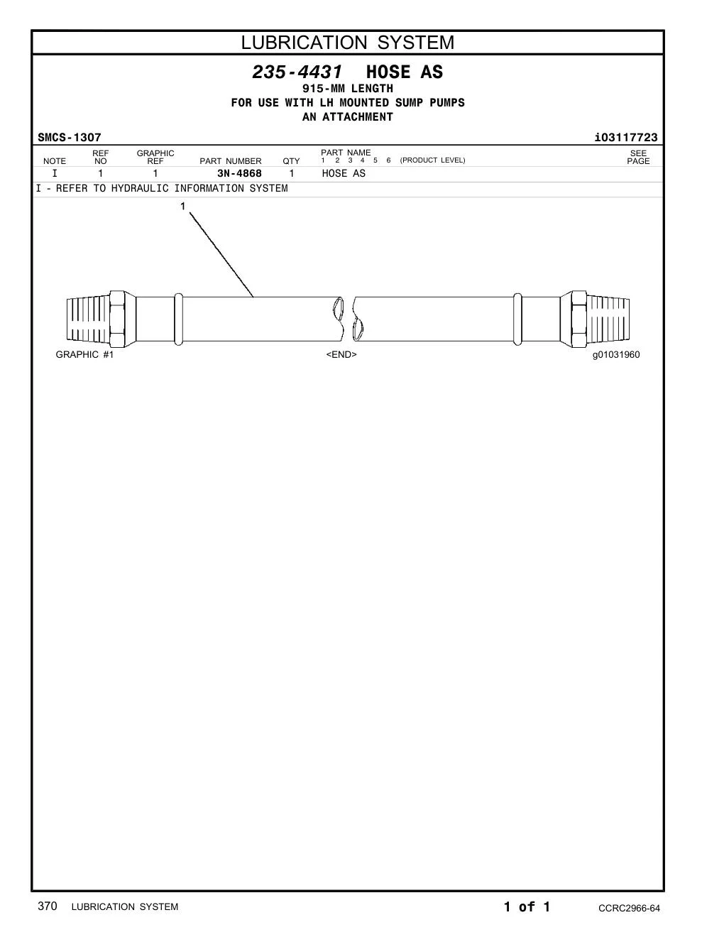 3N-4868 - HOSE AS