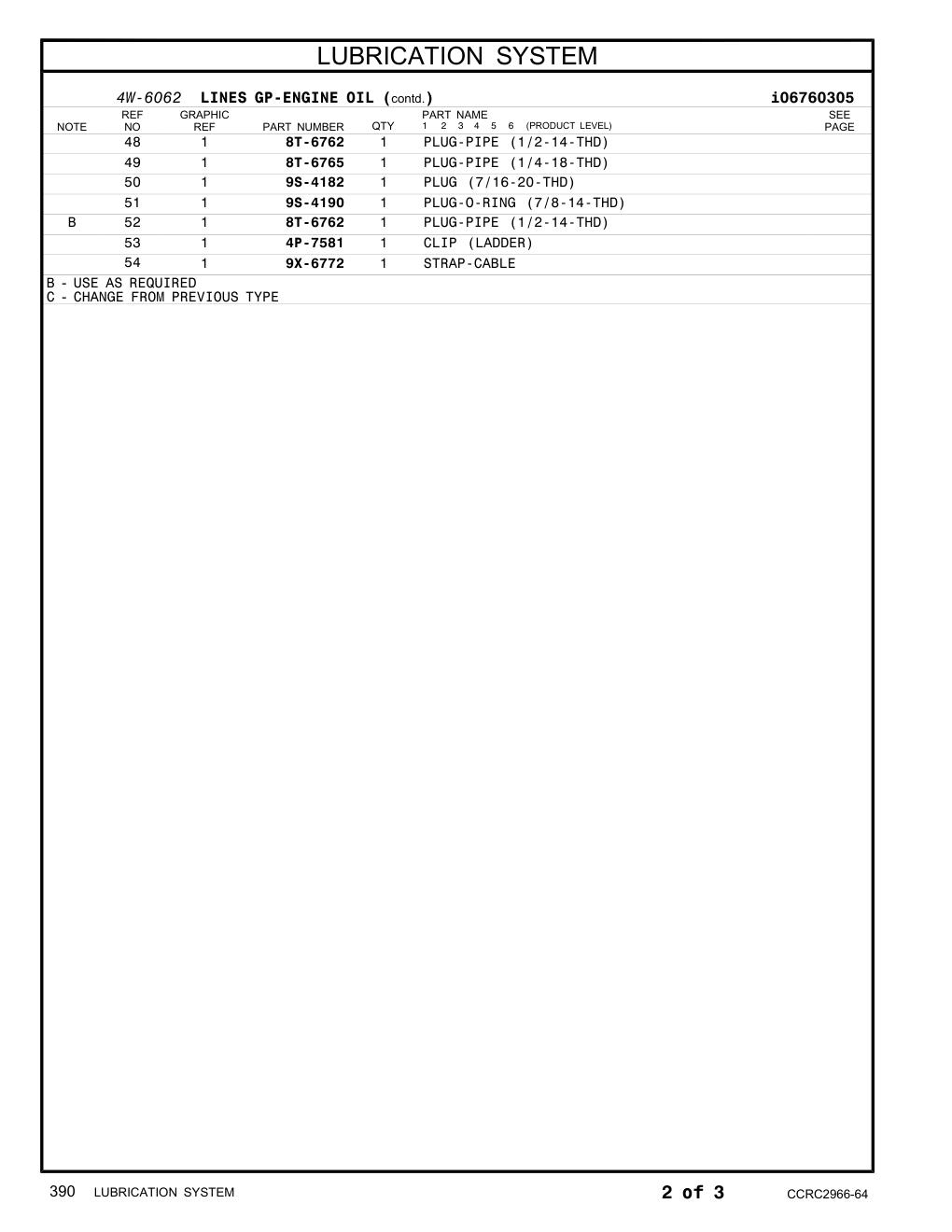 9X-6772 - STRAP-CABLE