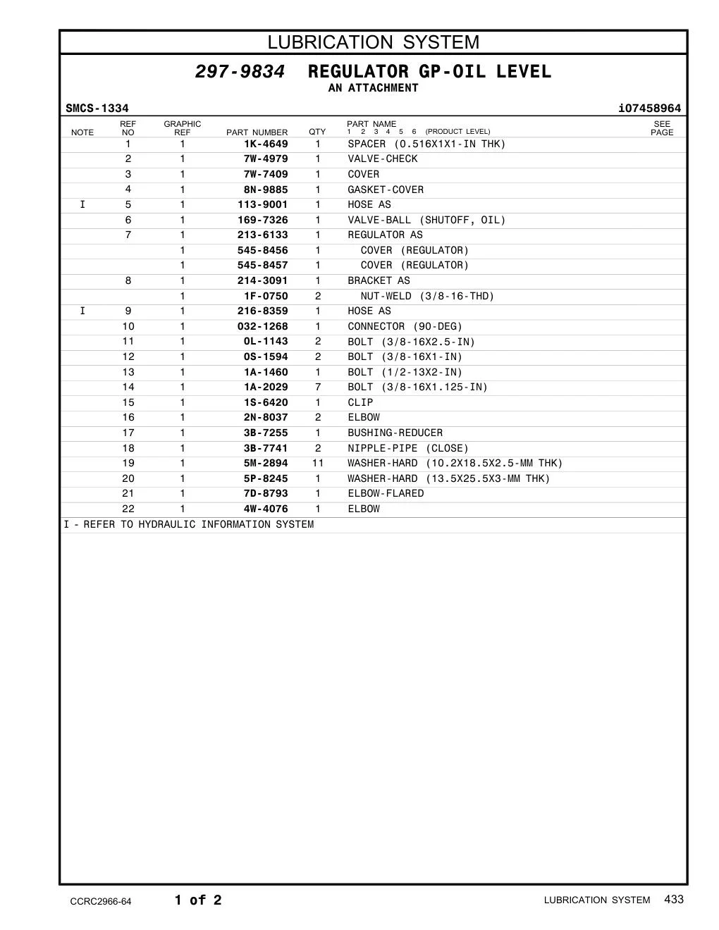 213-6133 - REGULATOR AS