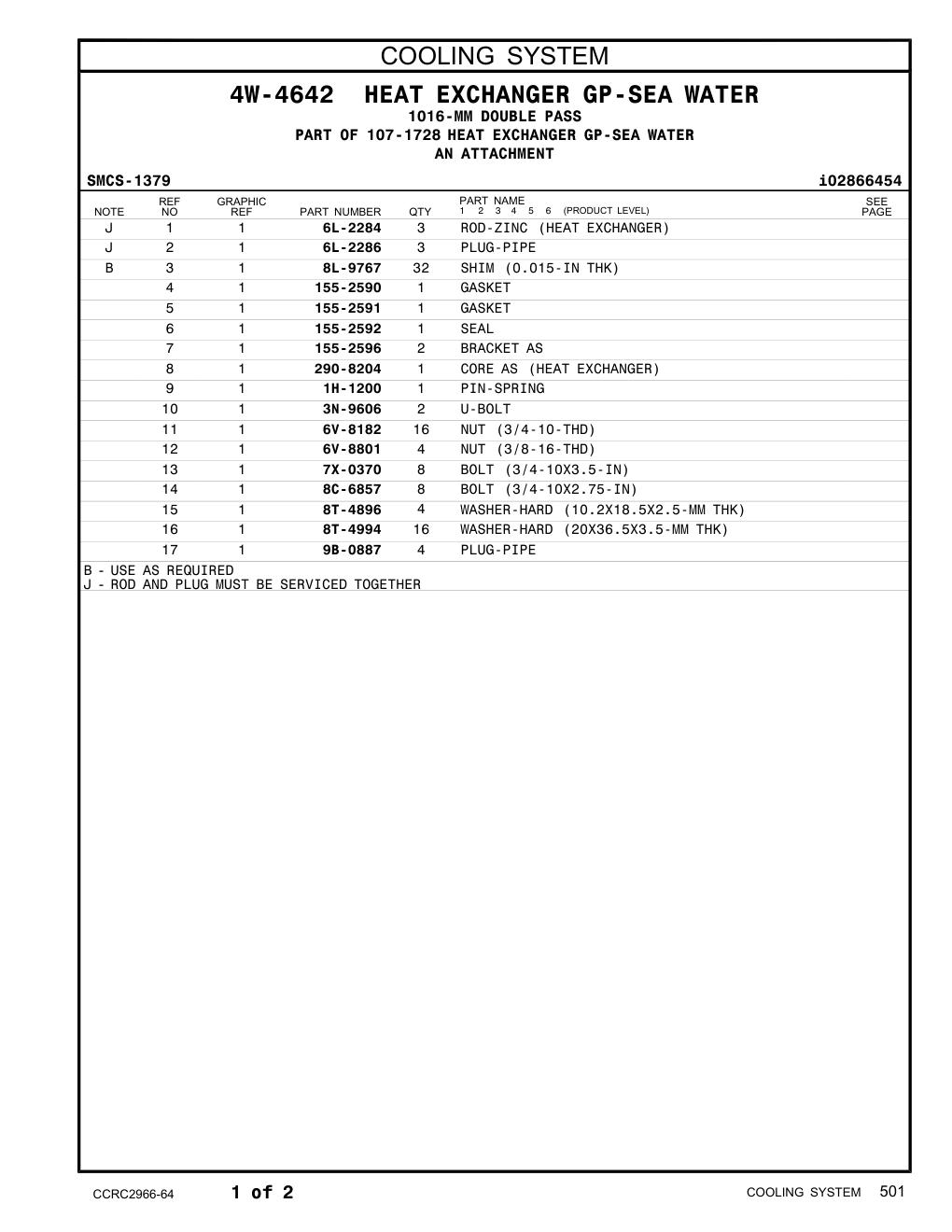 290-8204 - CORE AS (HEAT EXCHANGER)