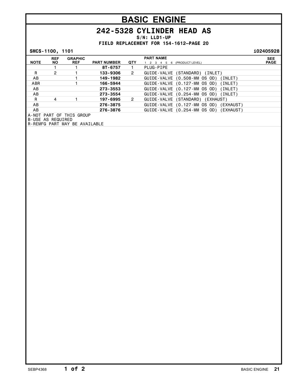 8T-6757 - PLUG-PIPE