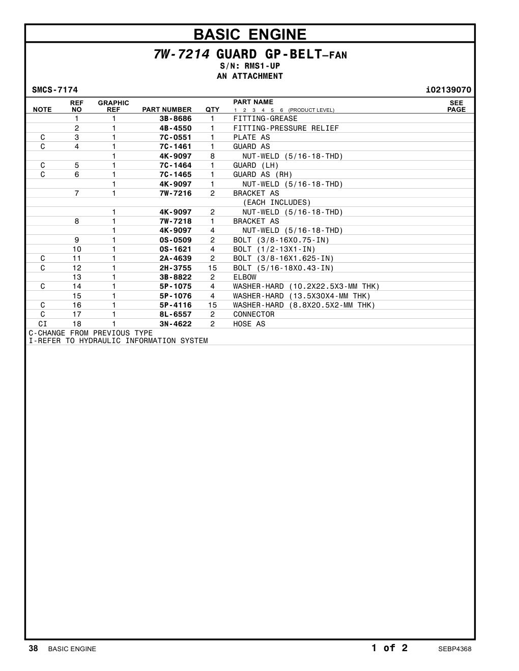 0S-1621 - BOLT (1/2-13X1-IN)