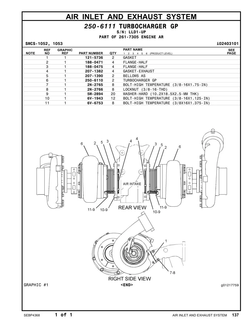 188-0475 - FLANGE-HALF