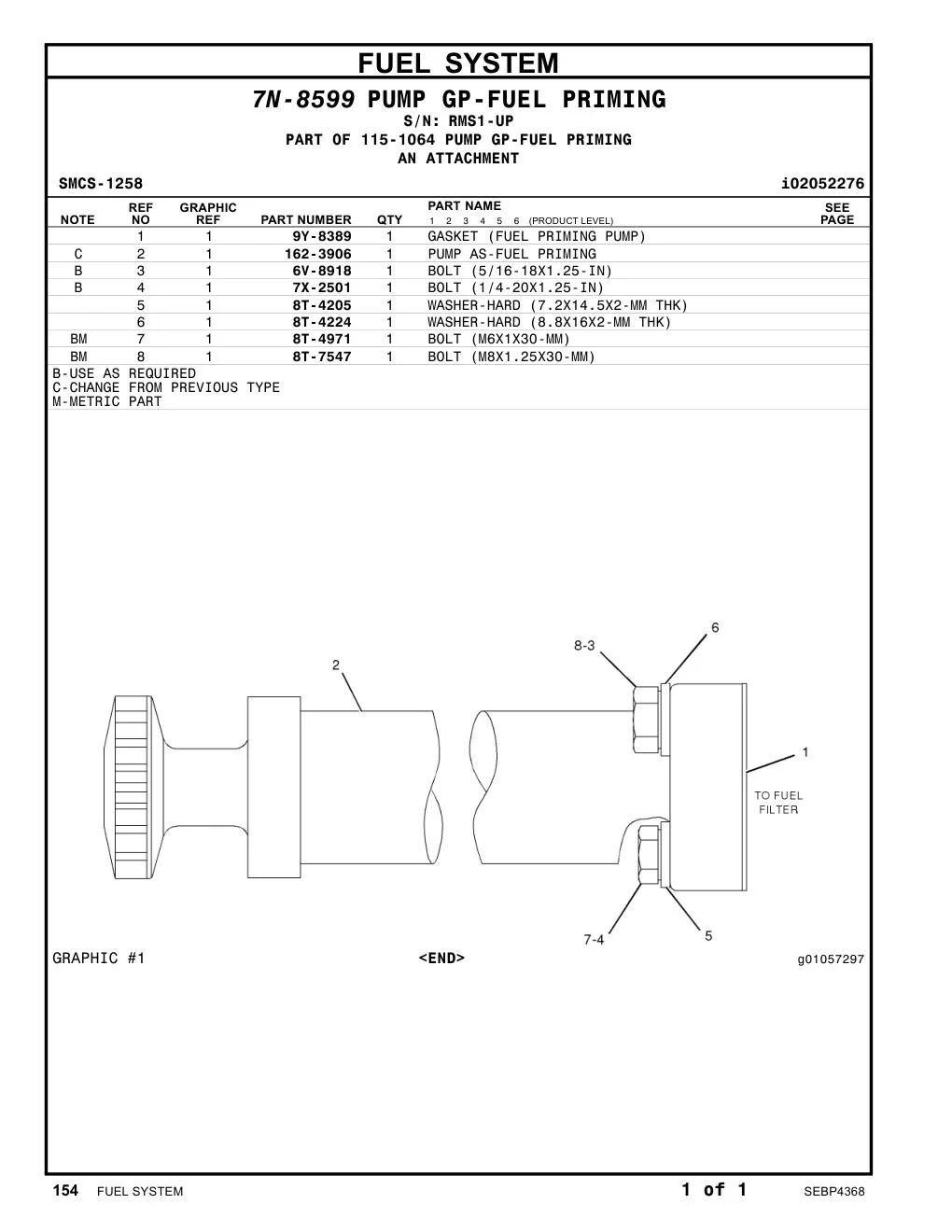 8T-4971 - BOLT (M6X1X30-MM)