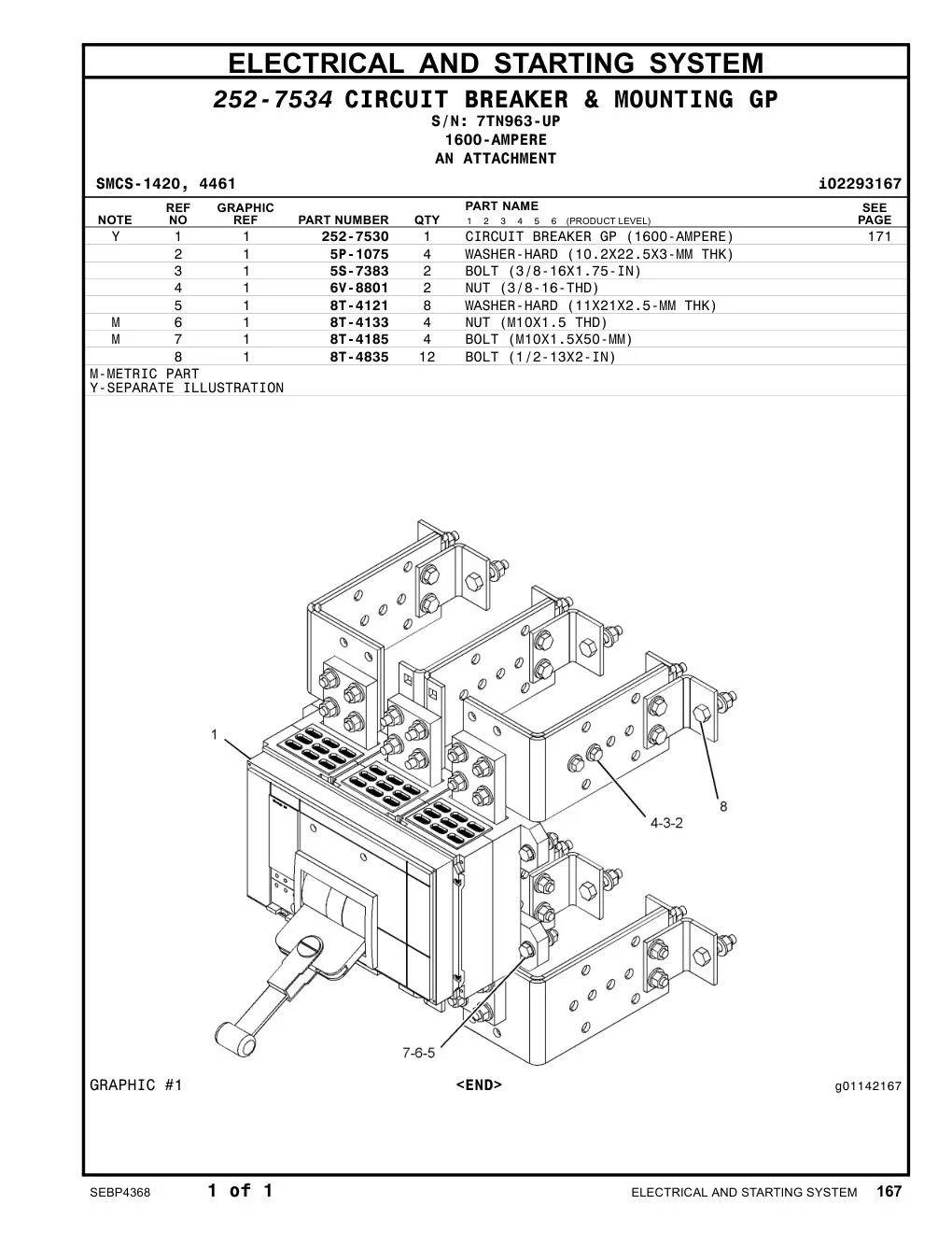 8T-4133 - NUT (M10X1.5 THD)