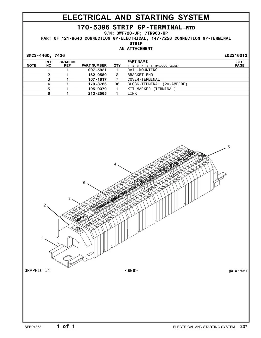 195-0379 - KIT-MARKER (TERMINAL)