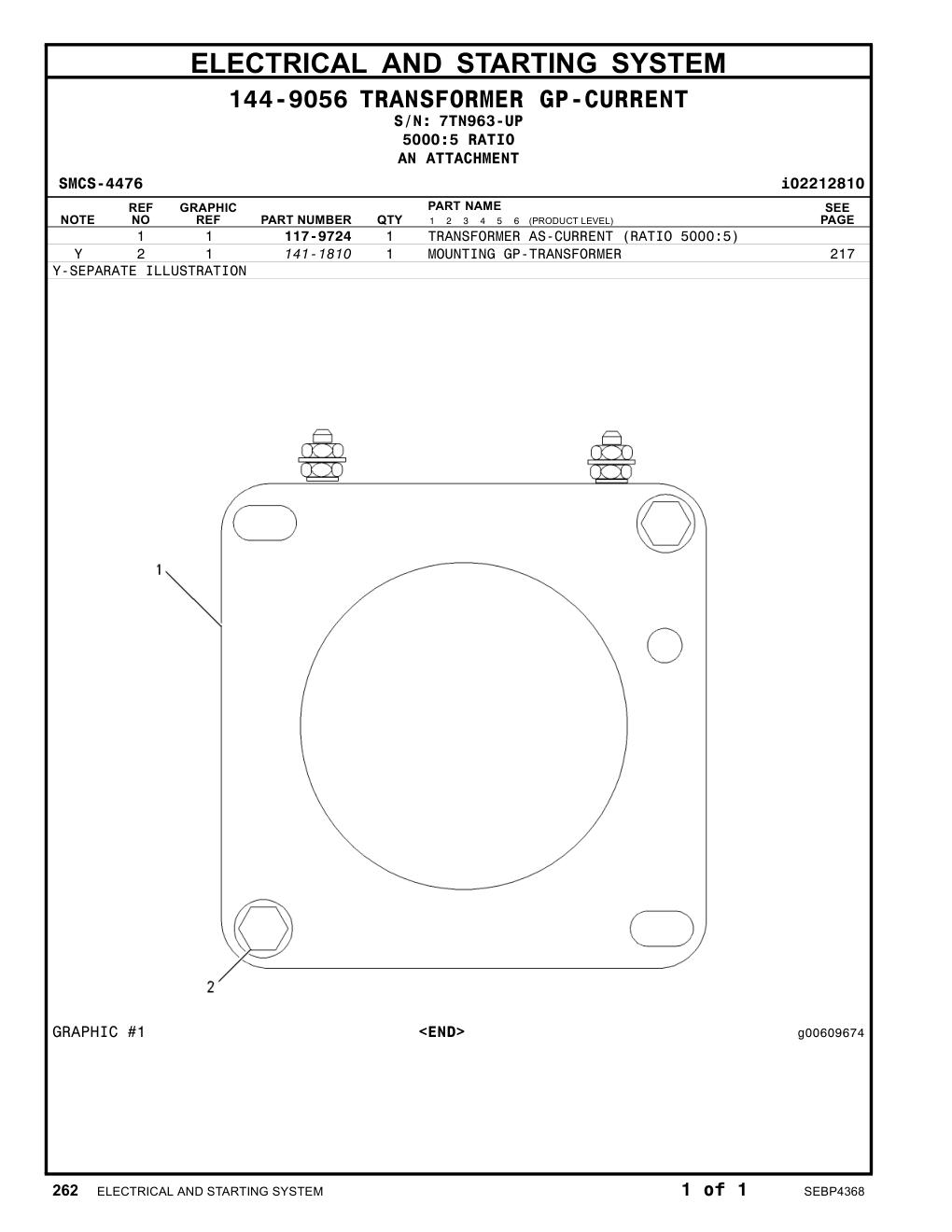 141-1810 - MOUNTING GP-TRANSFORMER