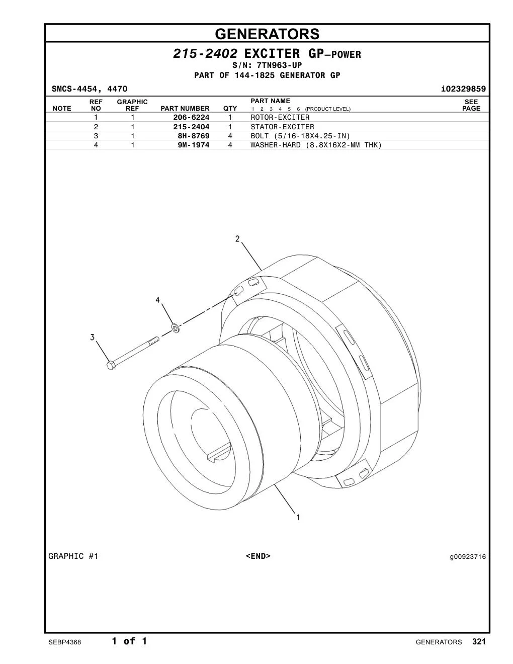 206-6224 - ROTOR-EXCITER