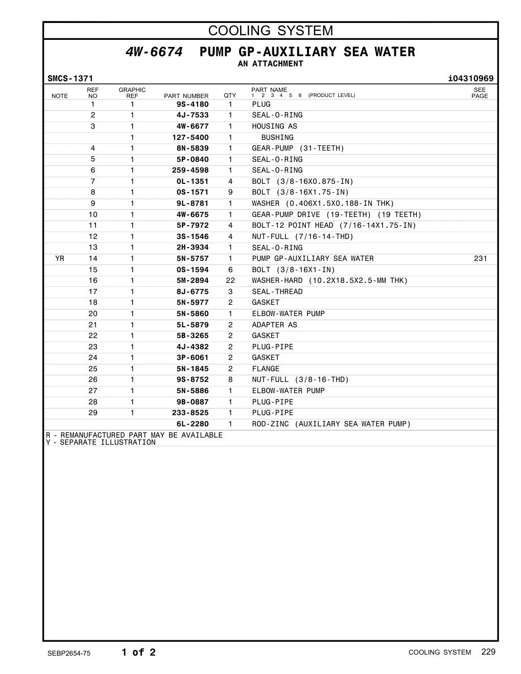 233-8525 - PLUG-PIPE