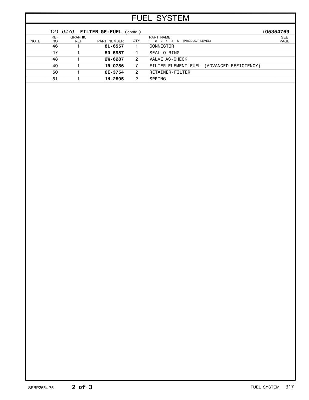 2W-6287 - VALVE AS-CHECK