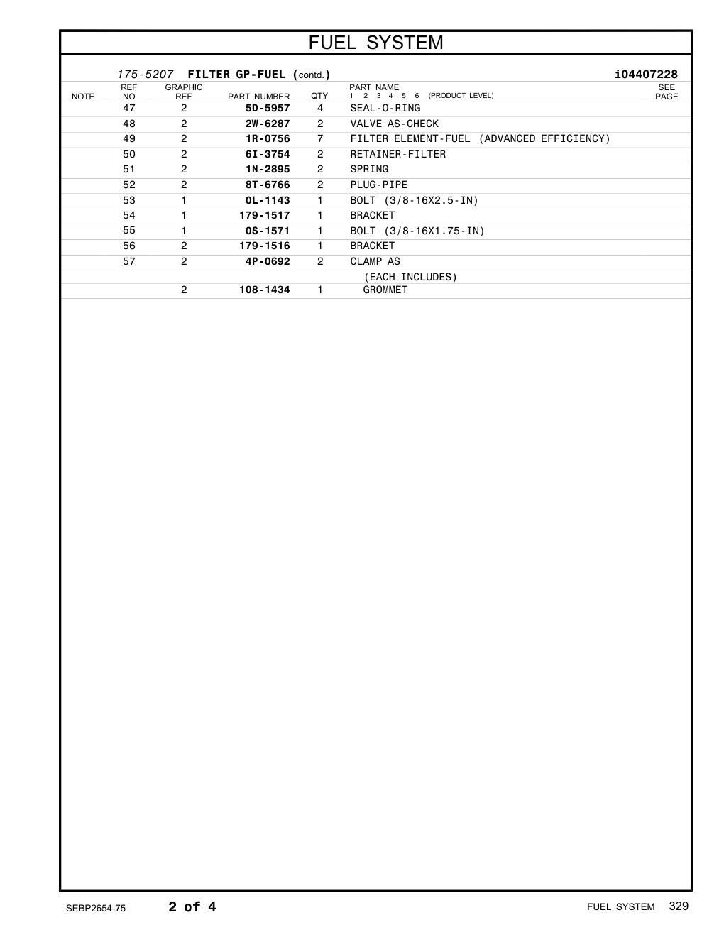 179-1517 BRACKET CAT parts manual diagram