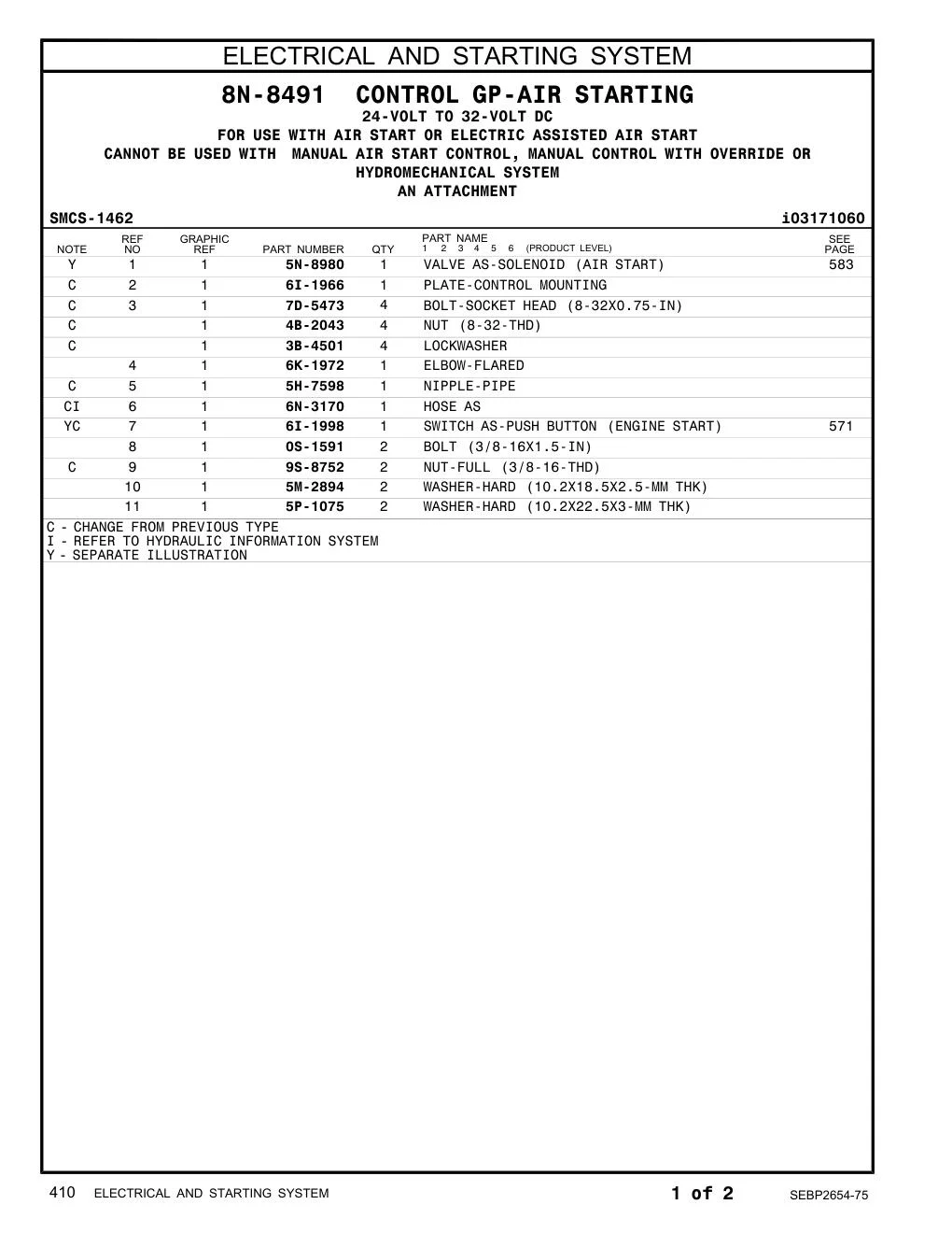 6N-3170 - HOSE AS