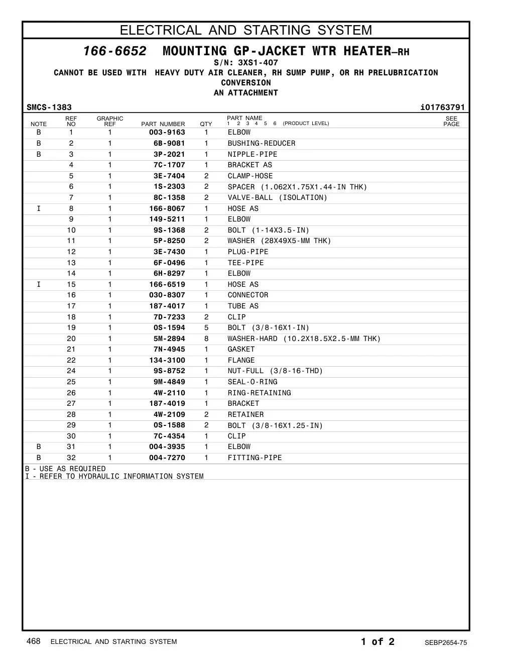 166-6519 - HOSE AS