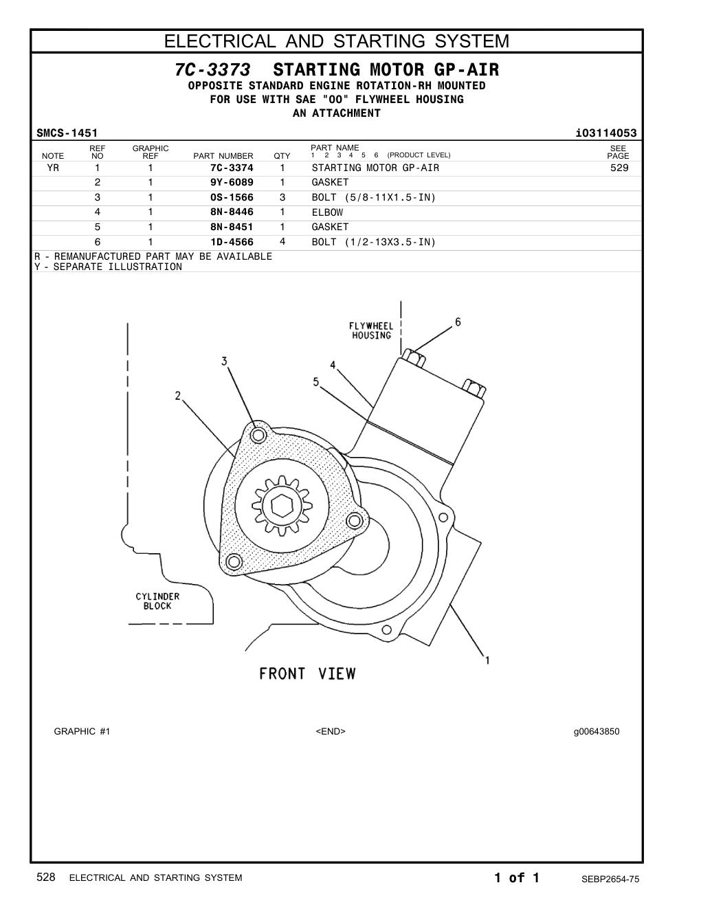 9Y-6089 - GASKET