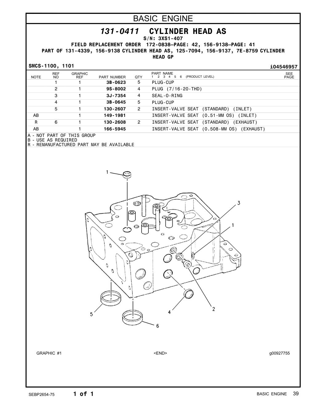 3J-7354 - SEAL-O-RING