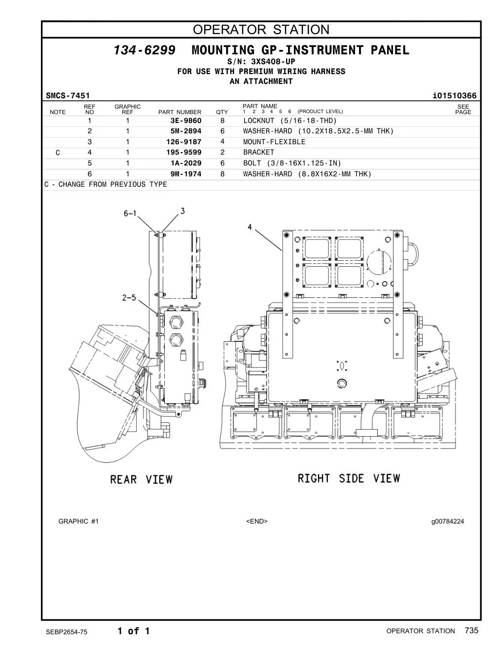 195-9599 - BRACKET