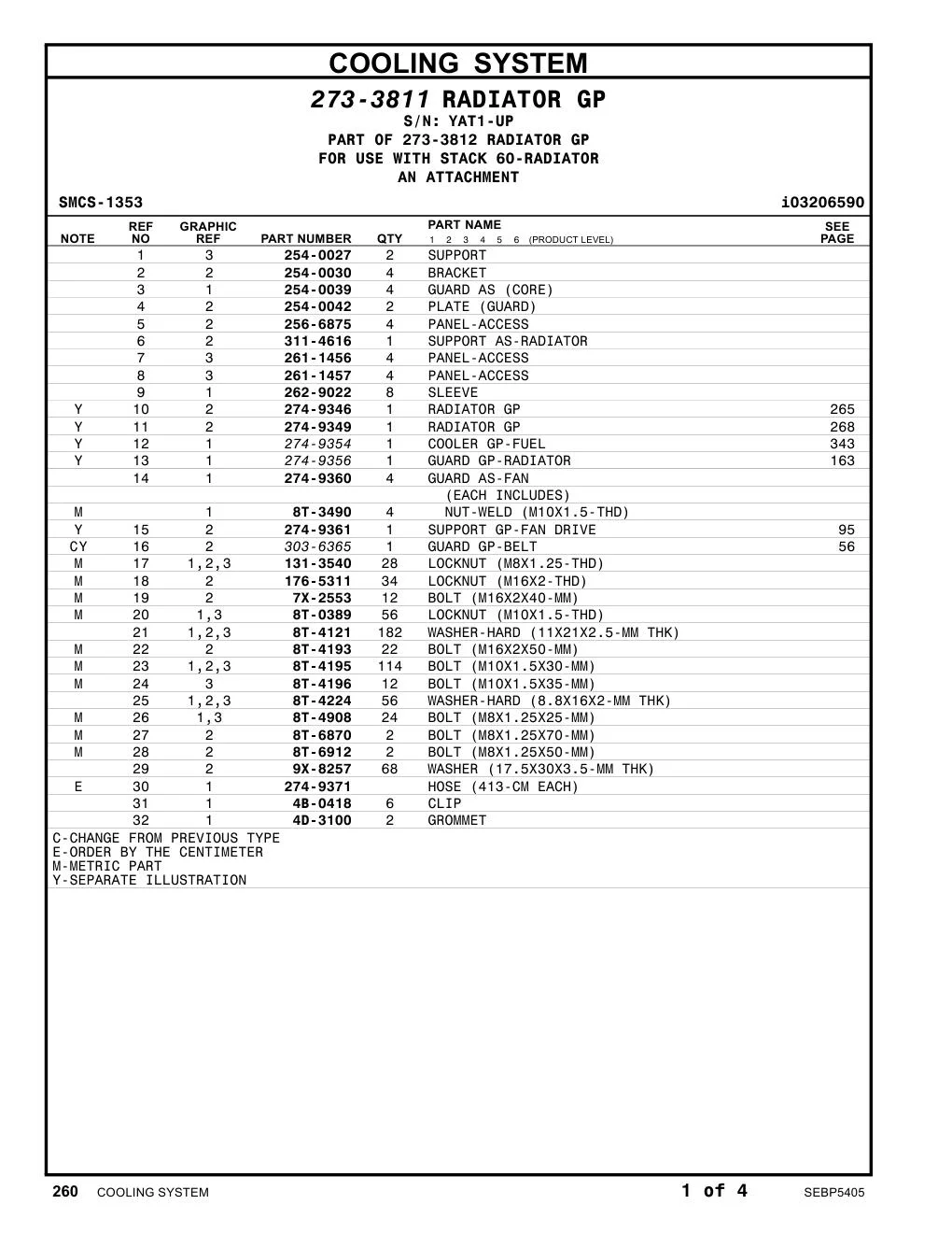 8T-3490 - NUT-WELD (M10X1.5-THD)