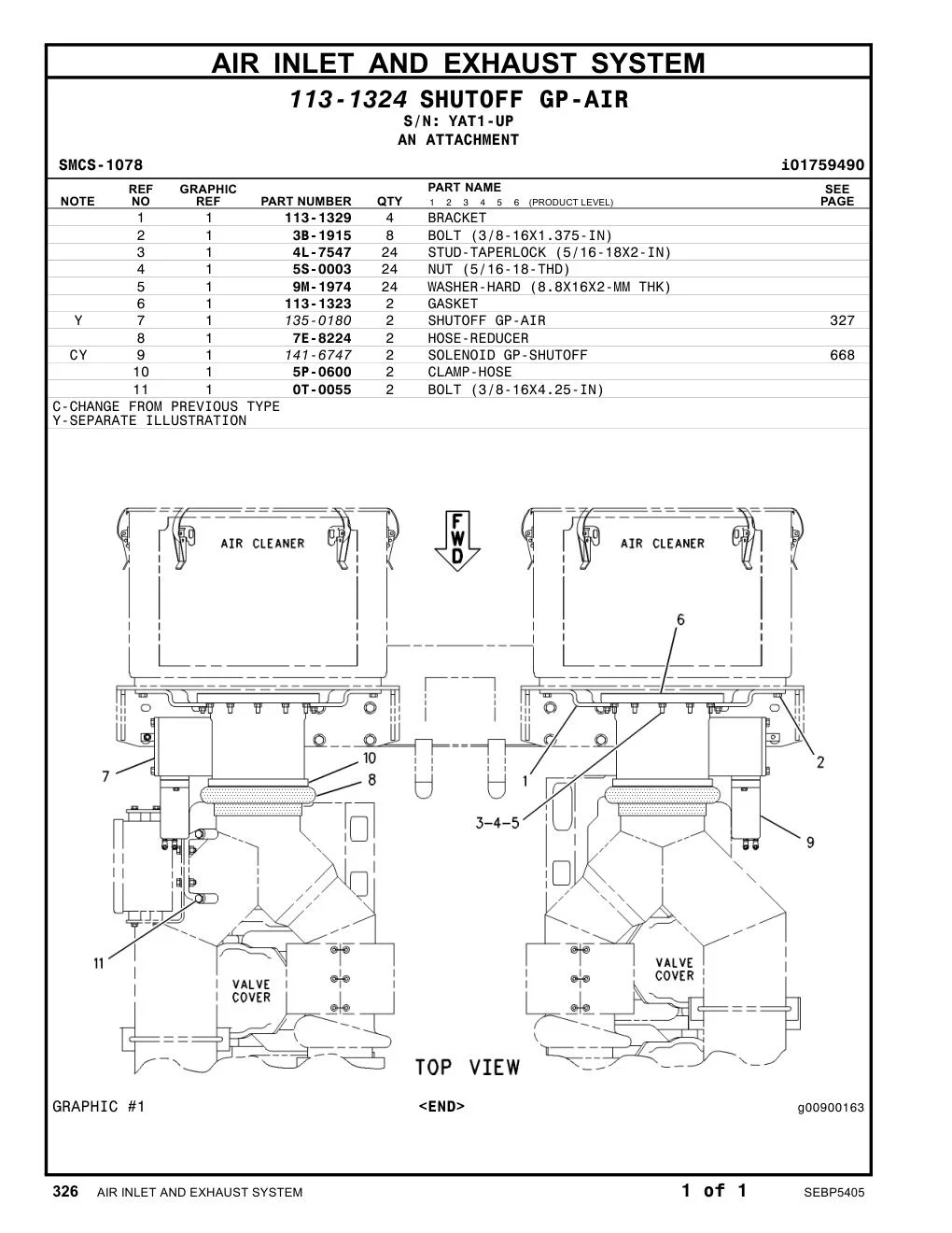 135-0180 - SHUTOFF GP-AIR