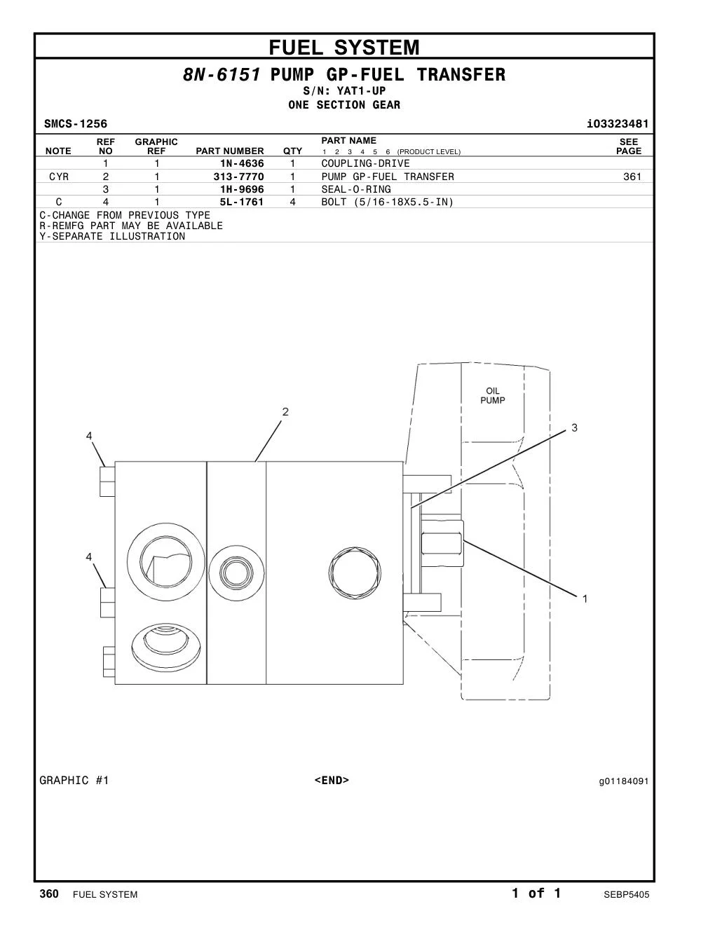 313-7770 - PUMP GP-FUEL TRANSFER