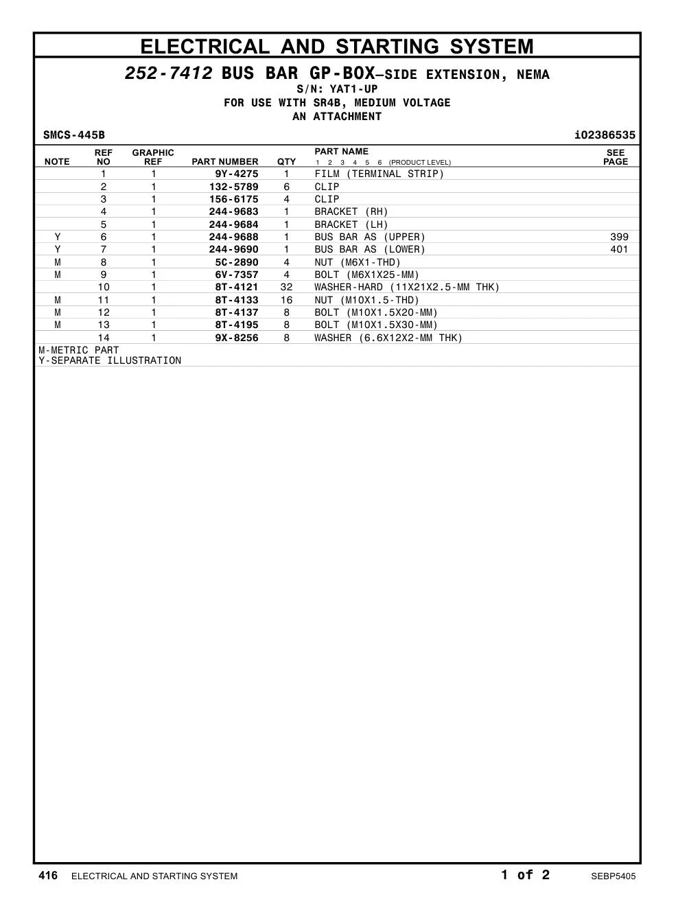 8T-4137 - BOLT (M10X1.5X20-MM)