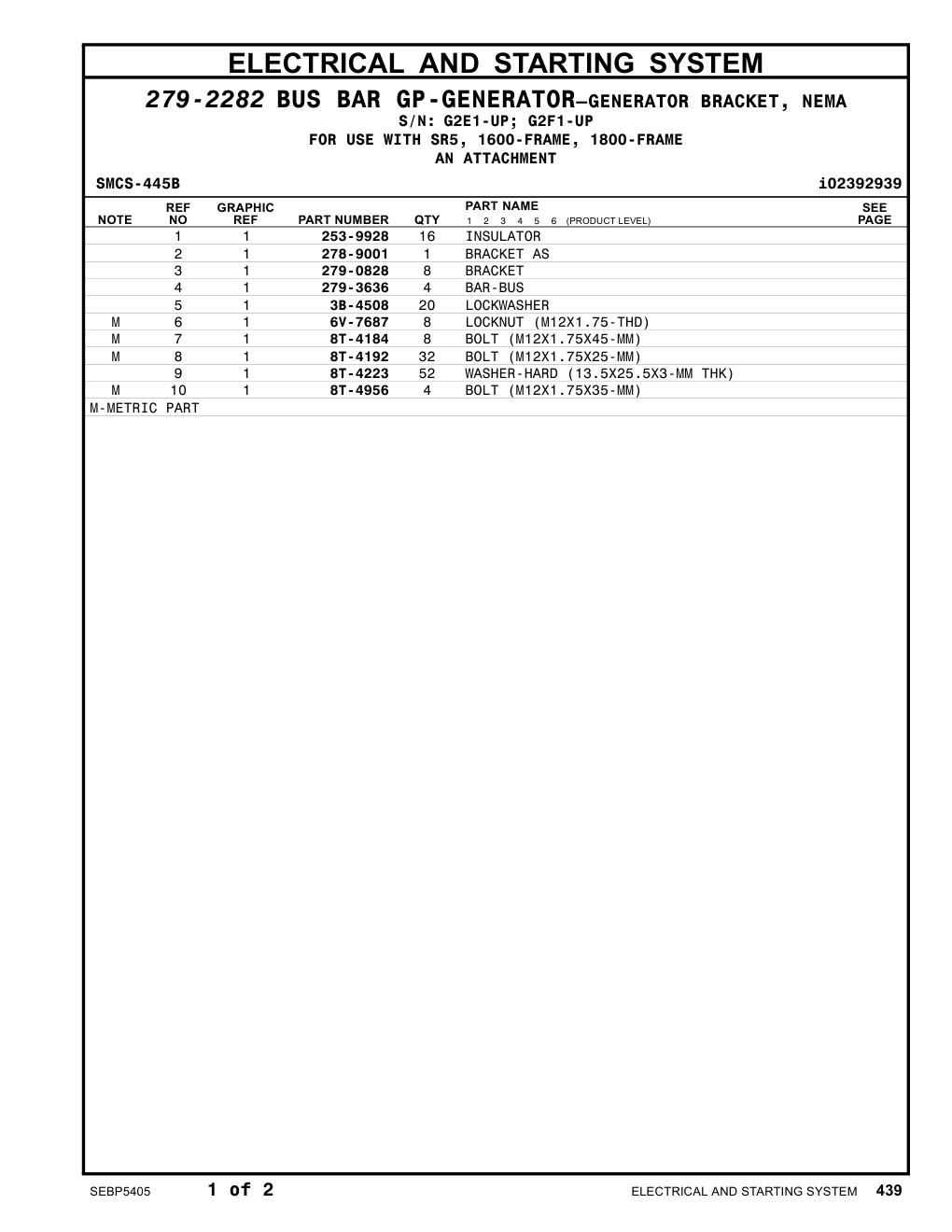 253-9928 INSULATOR CAT parts manual diagram