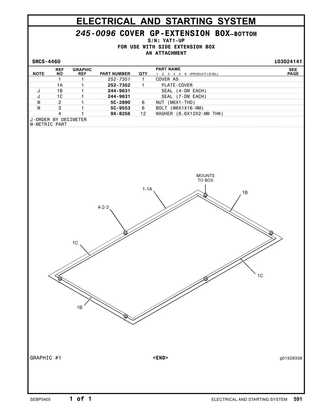 252-7352 - PLATE-COVER