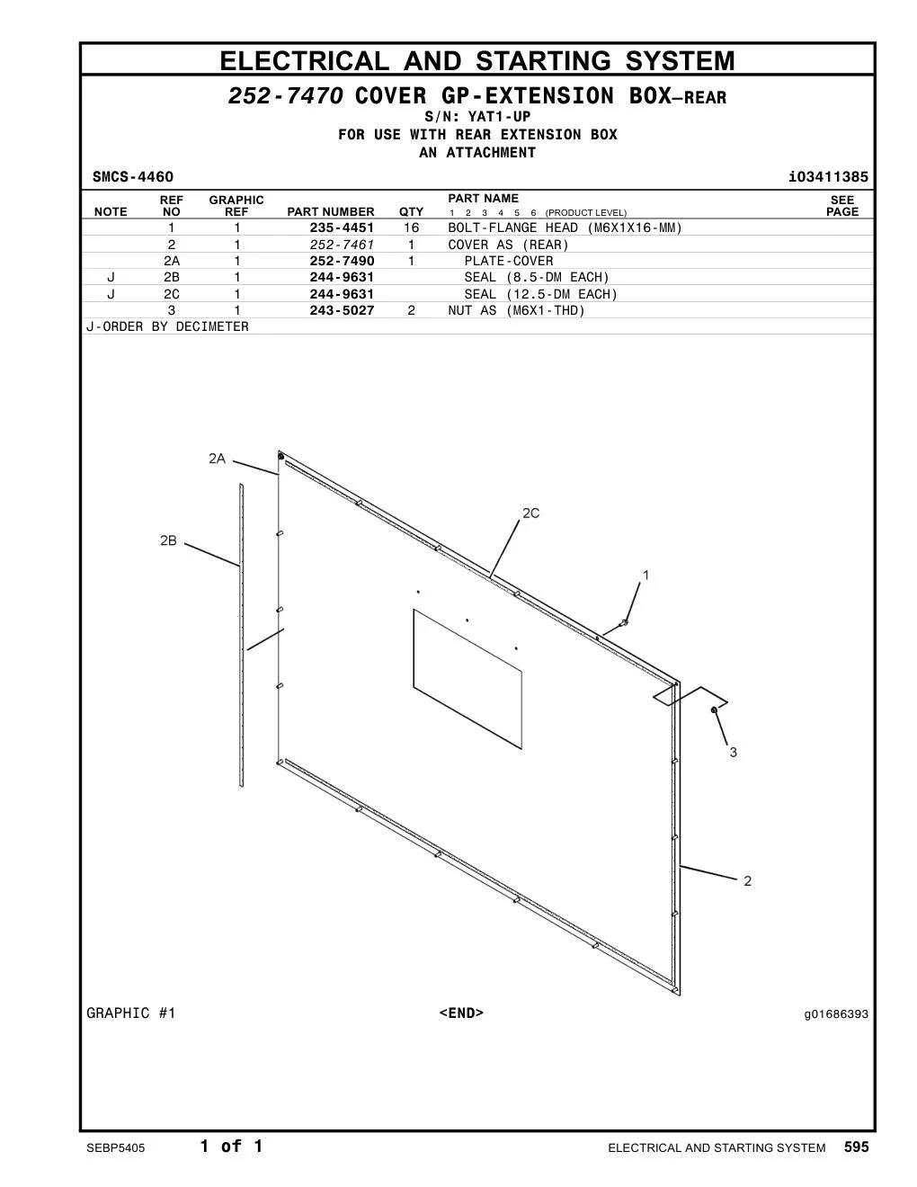 252-7490 - PLATE-COVER