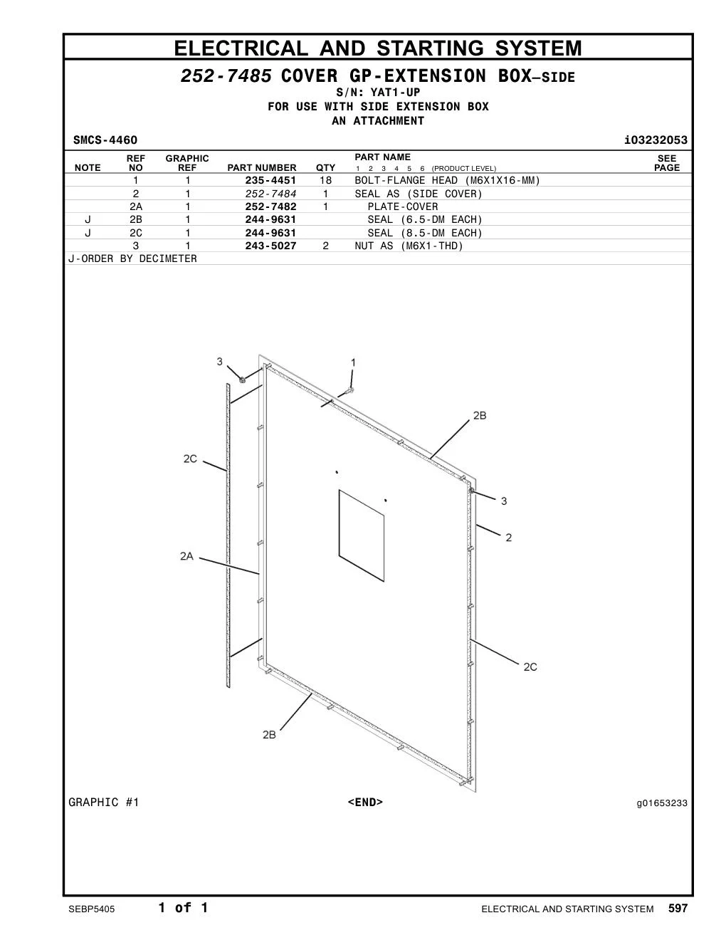 252-7482 - PLATE-COVER