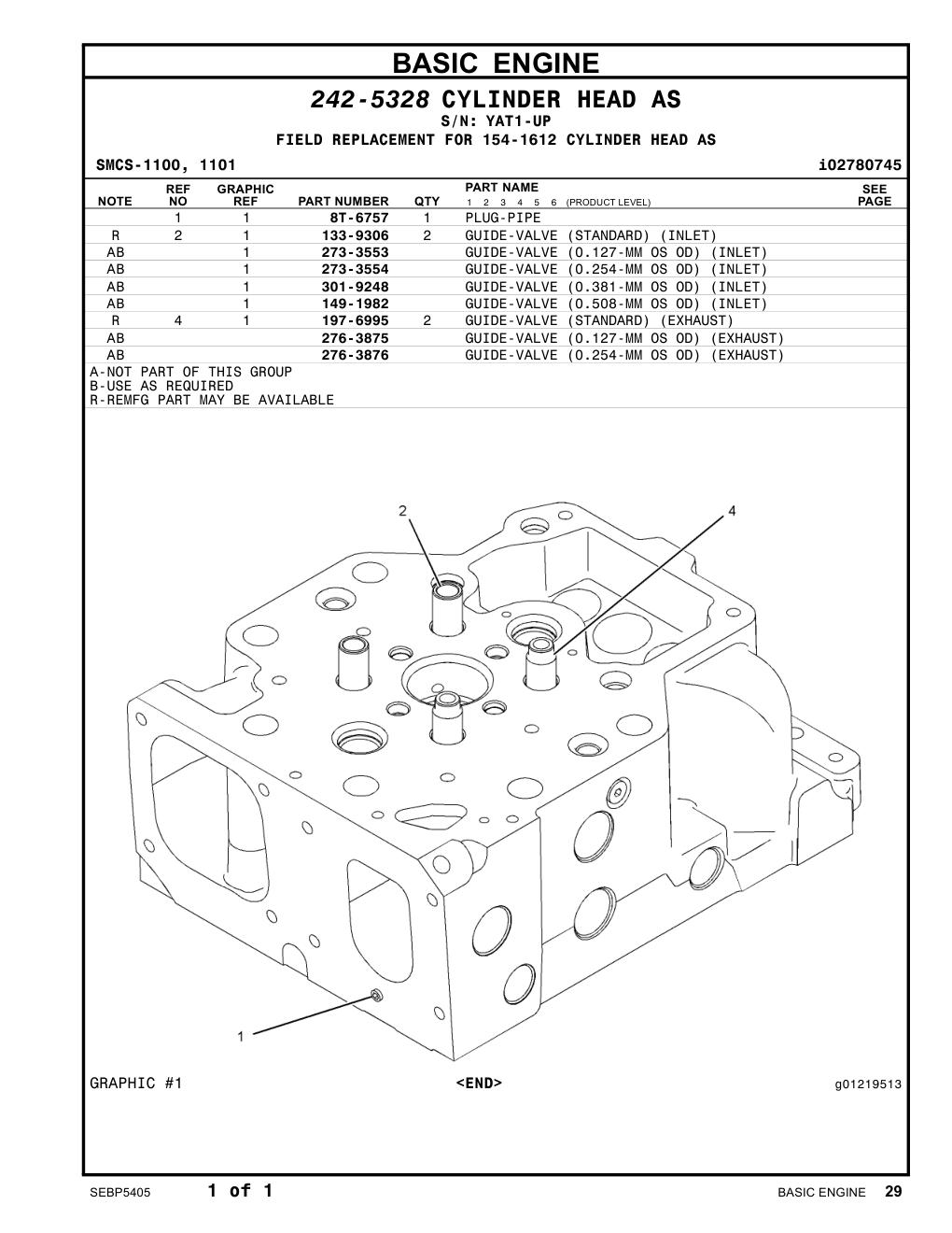 8T-6757 - PLUG-PIPE