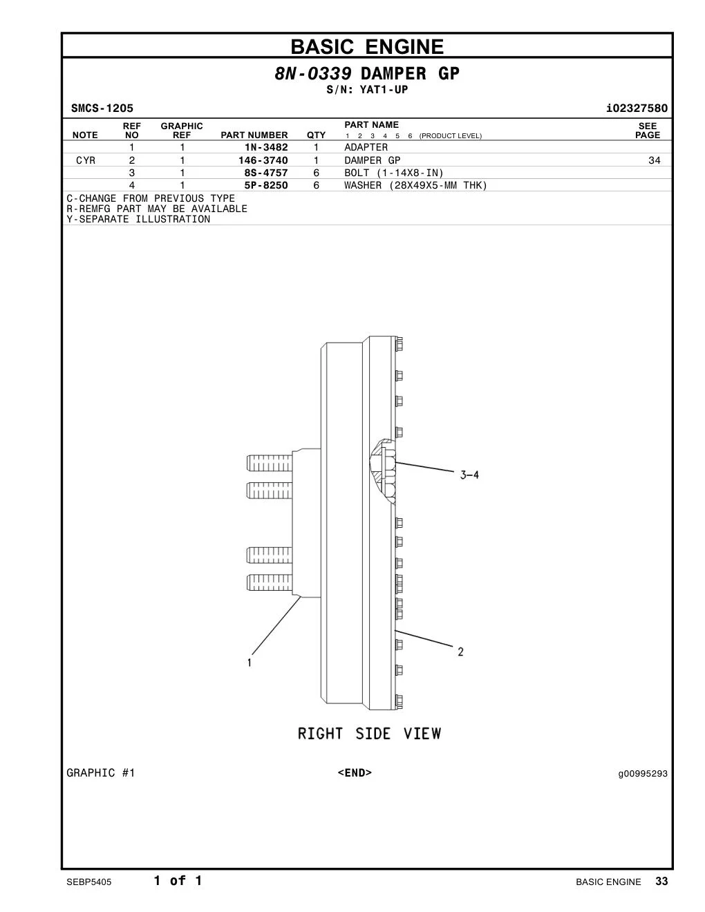 146-3740 - DAMPER GP