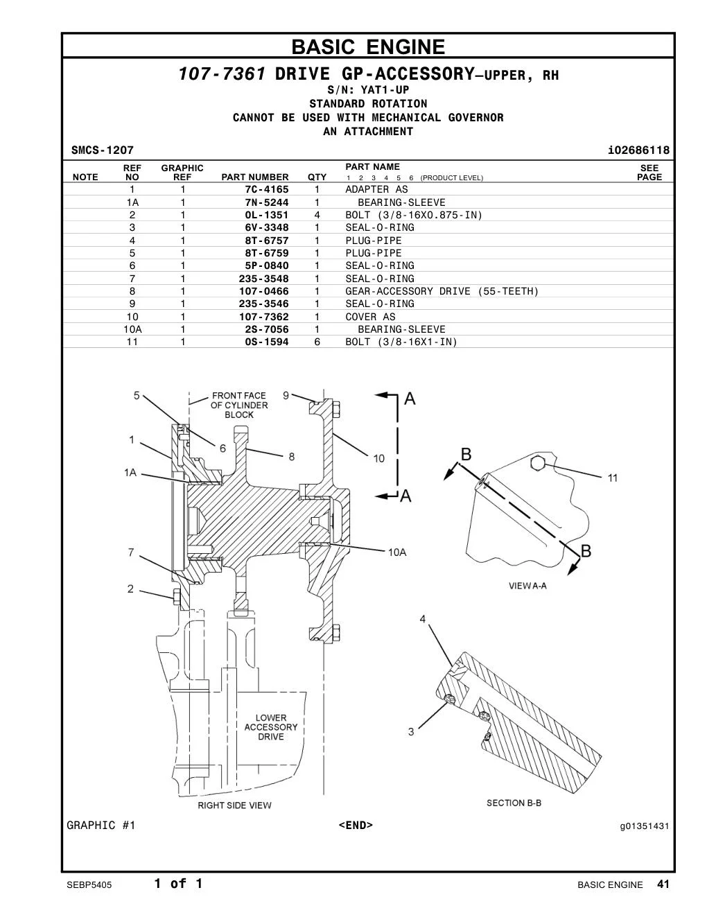 7N-5244 - BEARING-SLEEVE