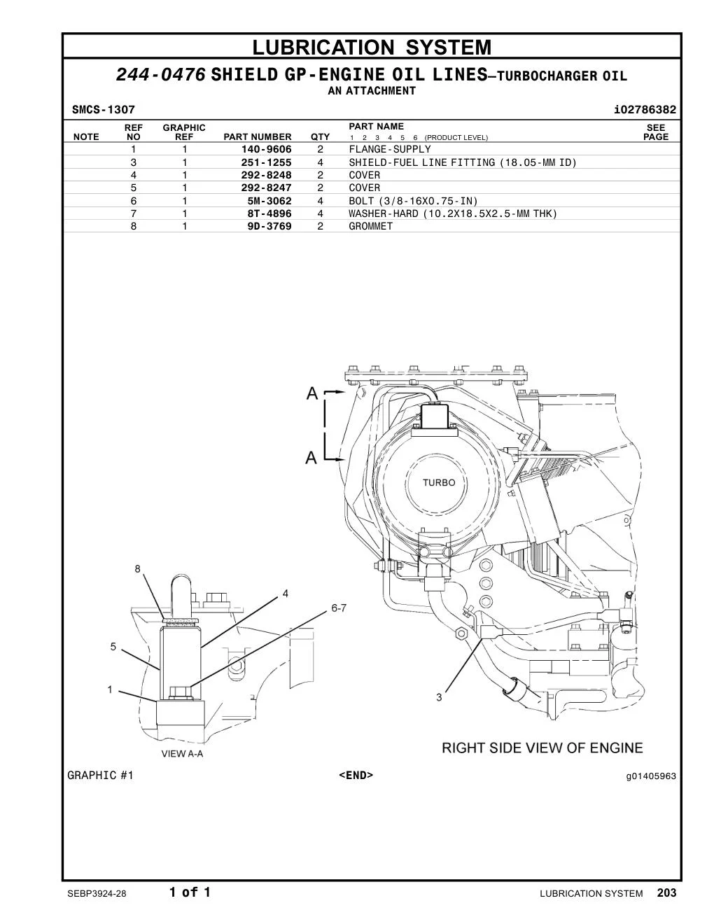 5M-3062 - BOLT (3/8-16X0.75-IN)