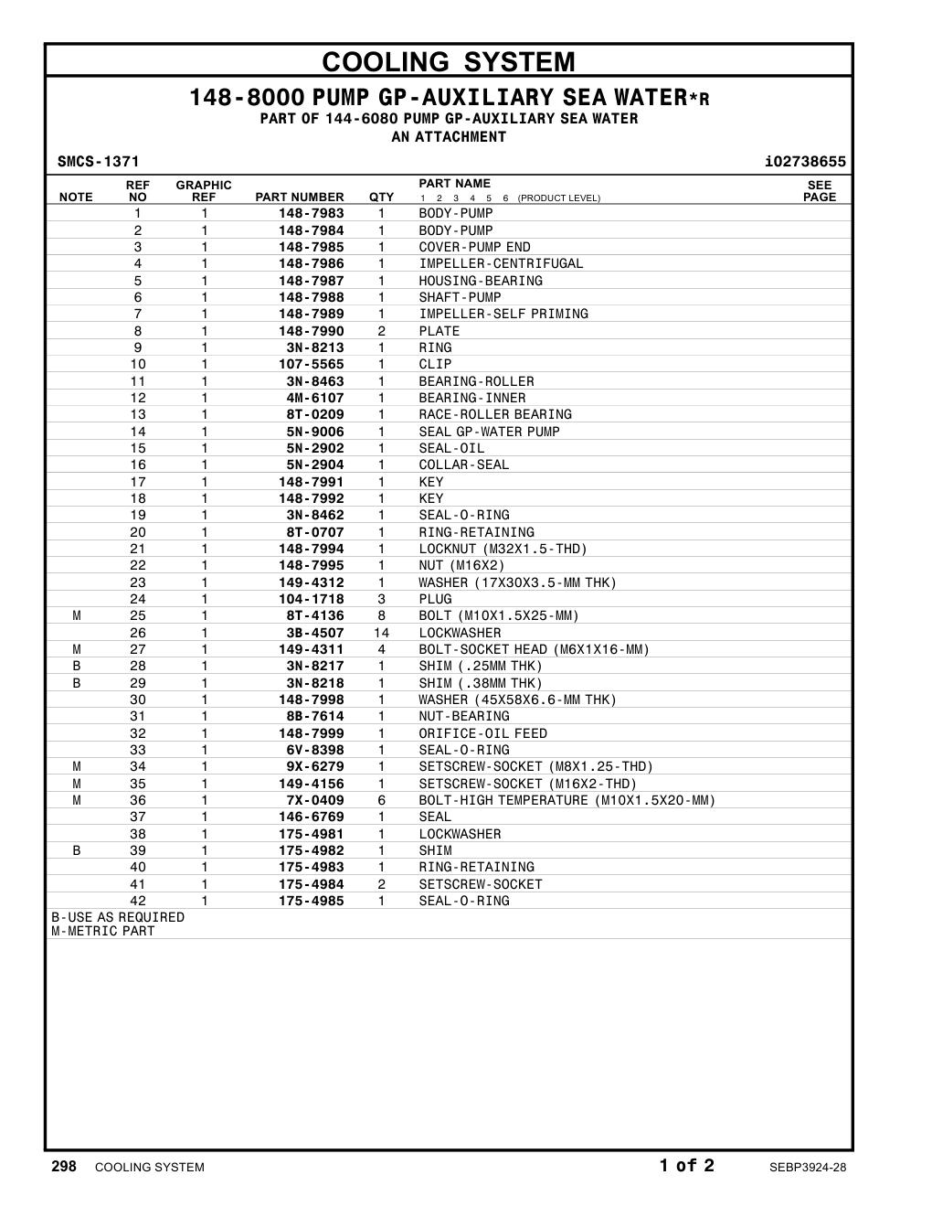 3N-8218 SHIM (0.38-MM THK) CAT parts manual diagram