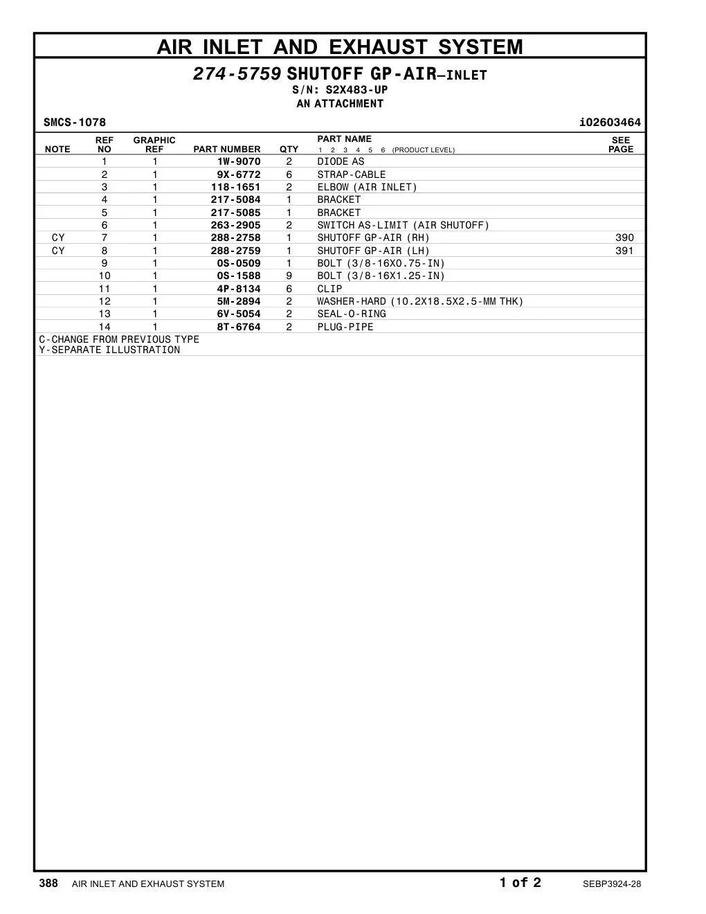 288-2758 - SHUTOFF GP-AIR (RH)