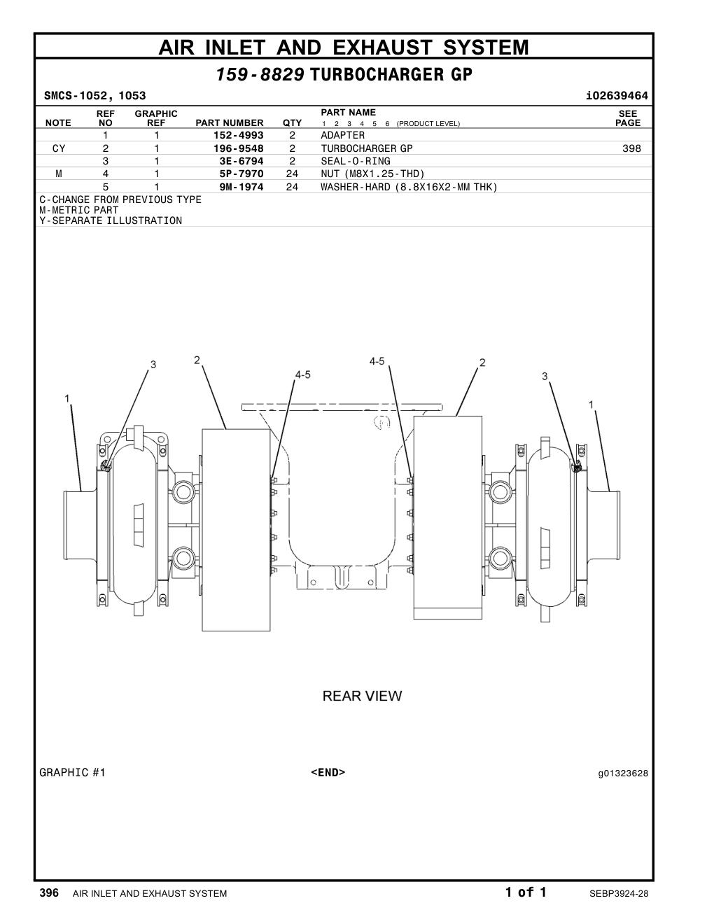 3E-6794 SEAL-O-RING CAT parts manual diagram